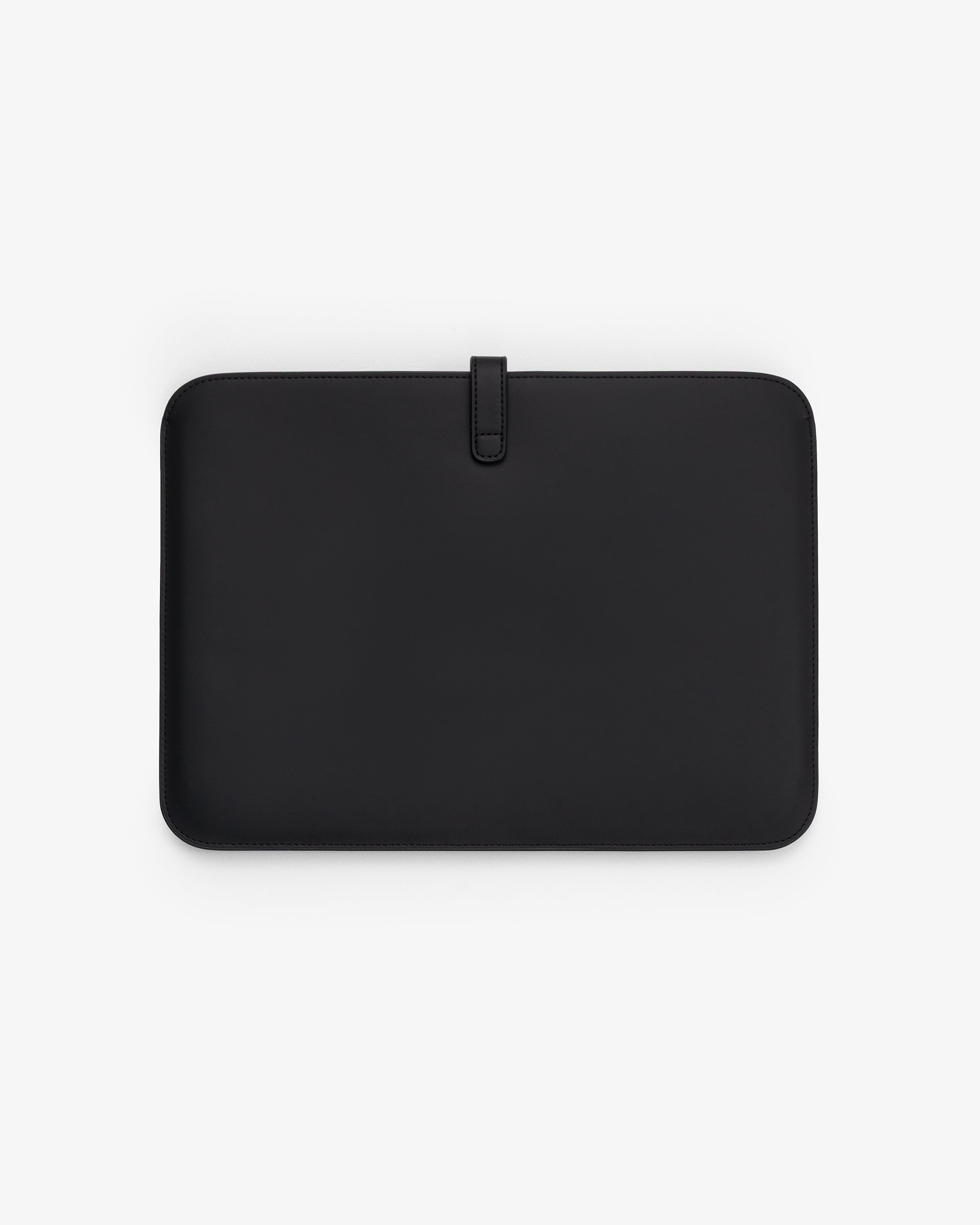 Pre-order (Late August): 13"/14" Laptop Sleeve in Black/Gunmetal with Personalised Hardware
