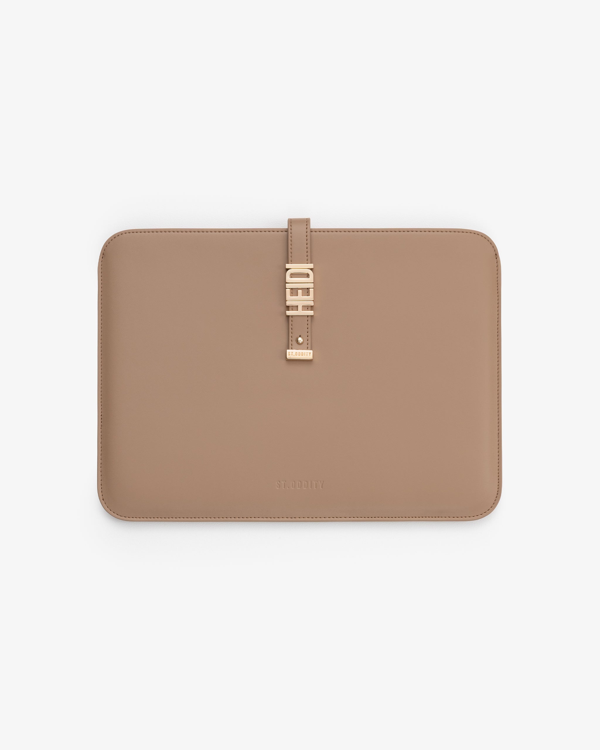 Pre-order (Late August): 13"/14" Laptop Sleeve in Mocha with Personalised Hardware