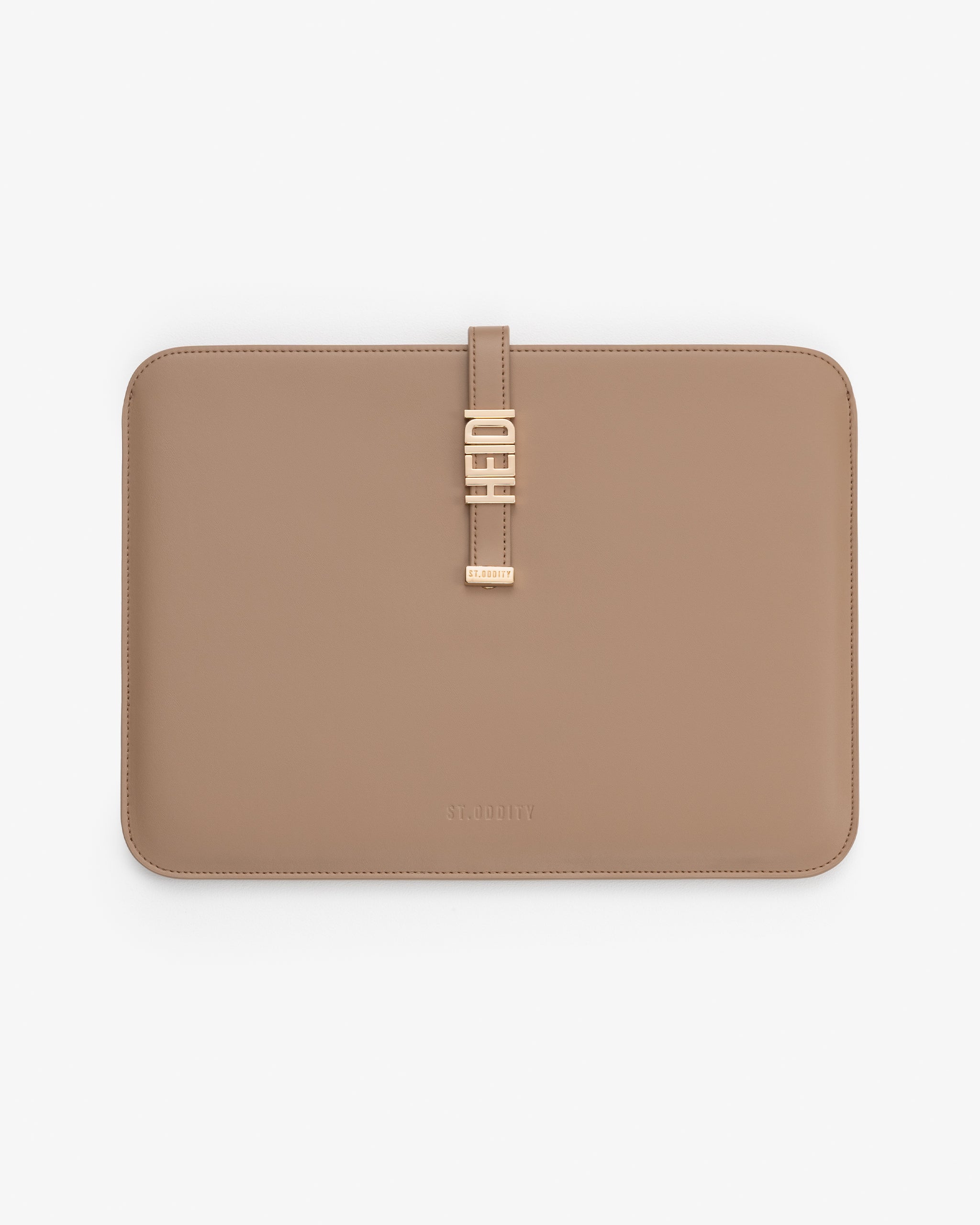 Pre-order (Mid-March): 13"/14" Laptop Sleeve in Mocha with Personalised Hardware