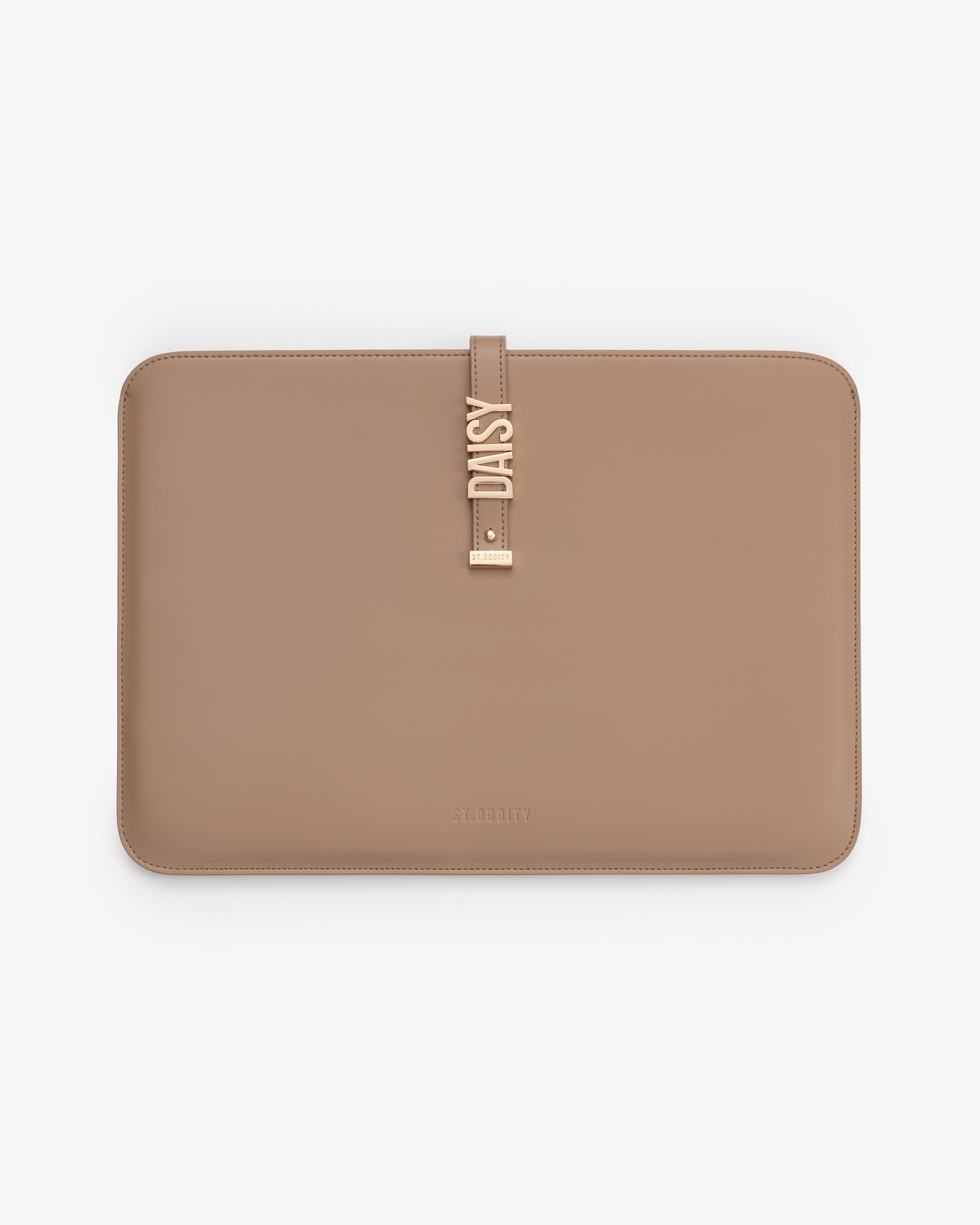 Pre-order (Late August): 15"/16" Laptop Sleeve in Mocha with Personalised Hardware