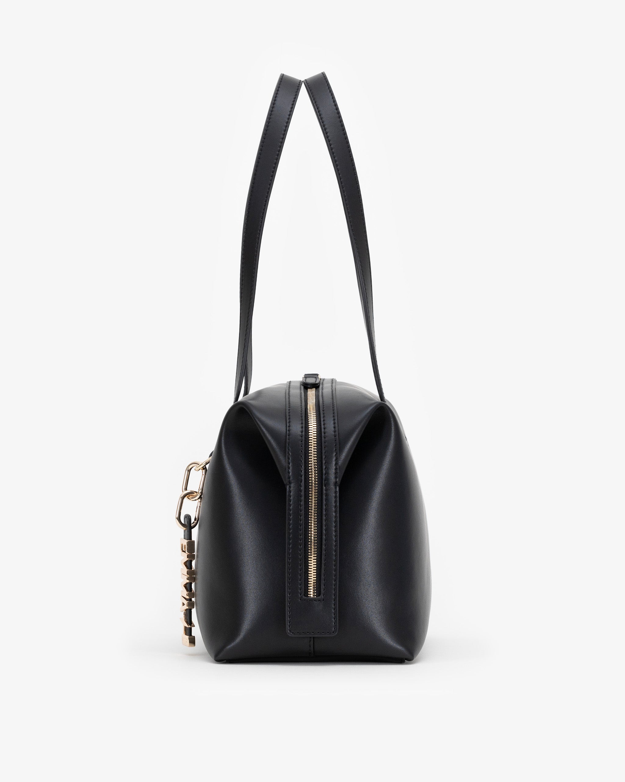 Bowling Bag in Black with Personalised Hardware