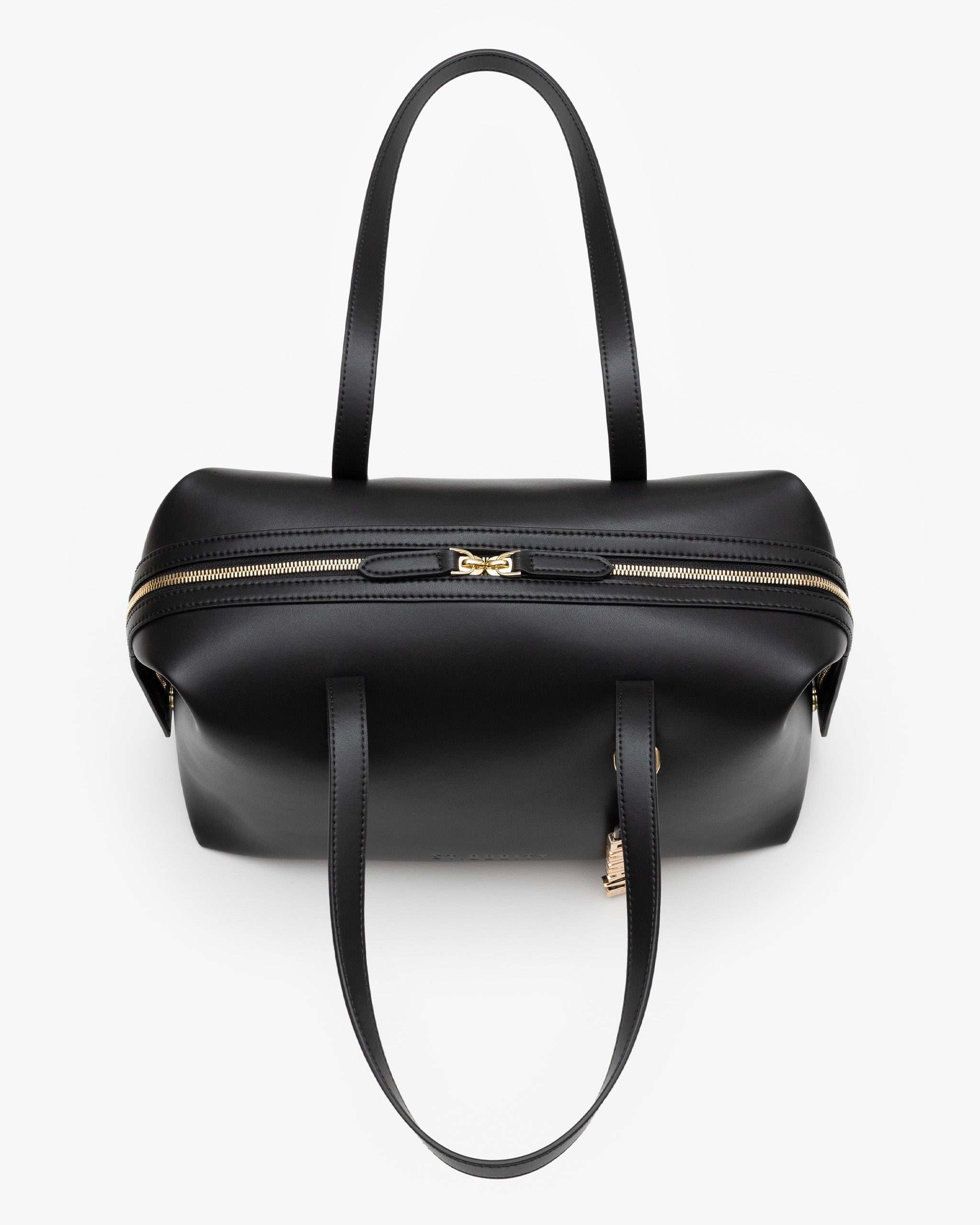 Bowling Bag in Black with Personalised Hardware