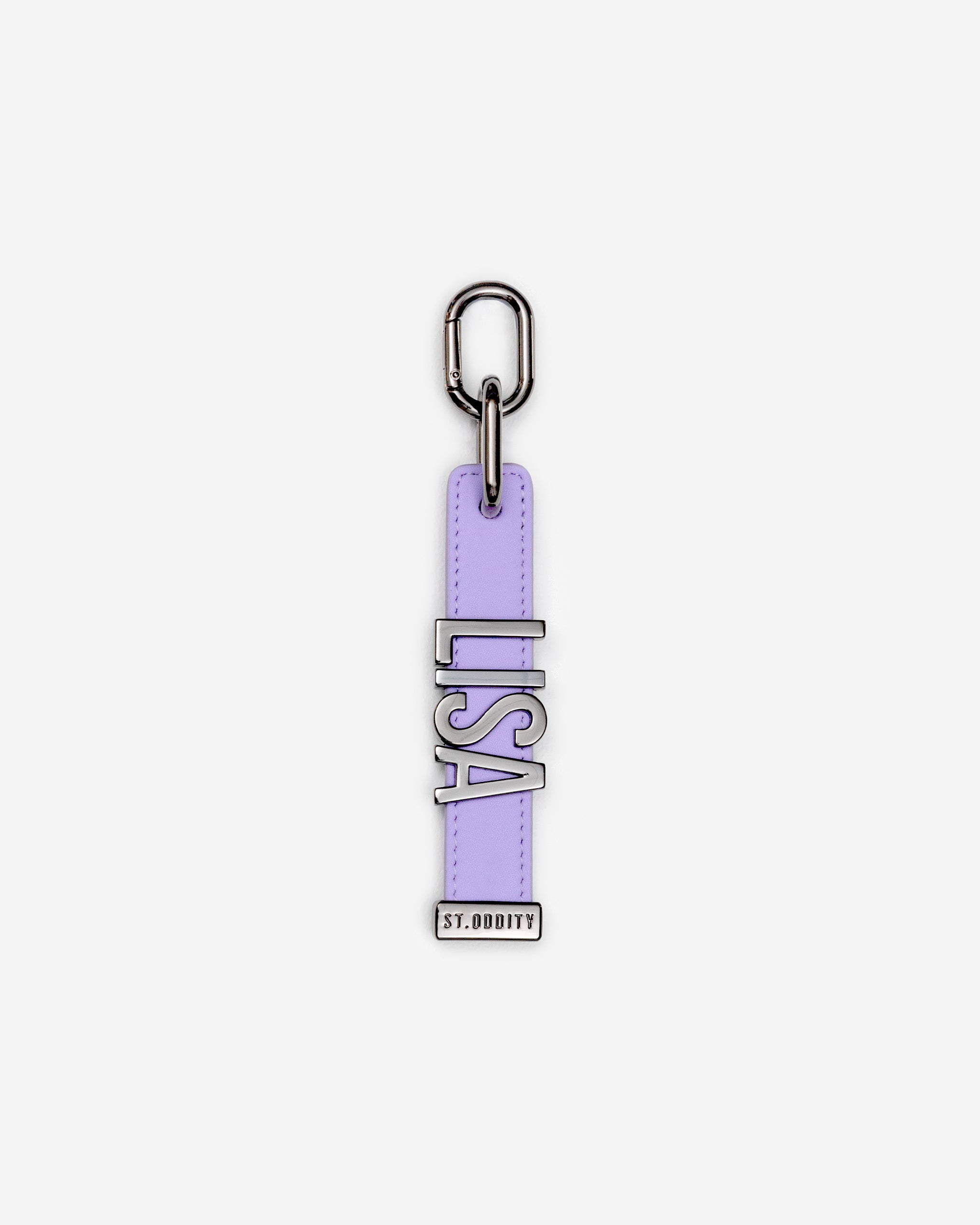 Charm in Lavender with Personalised Hardware
