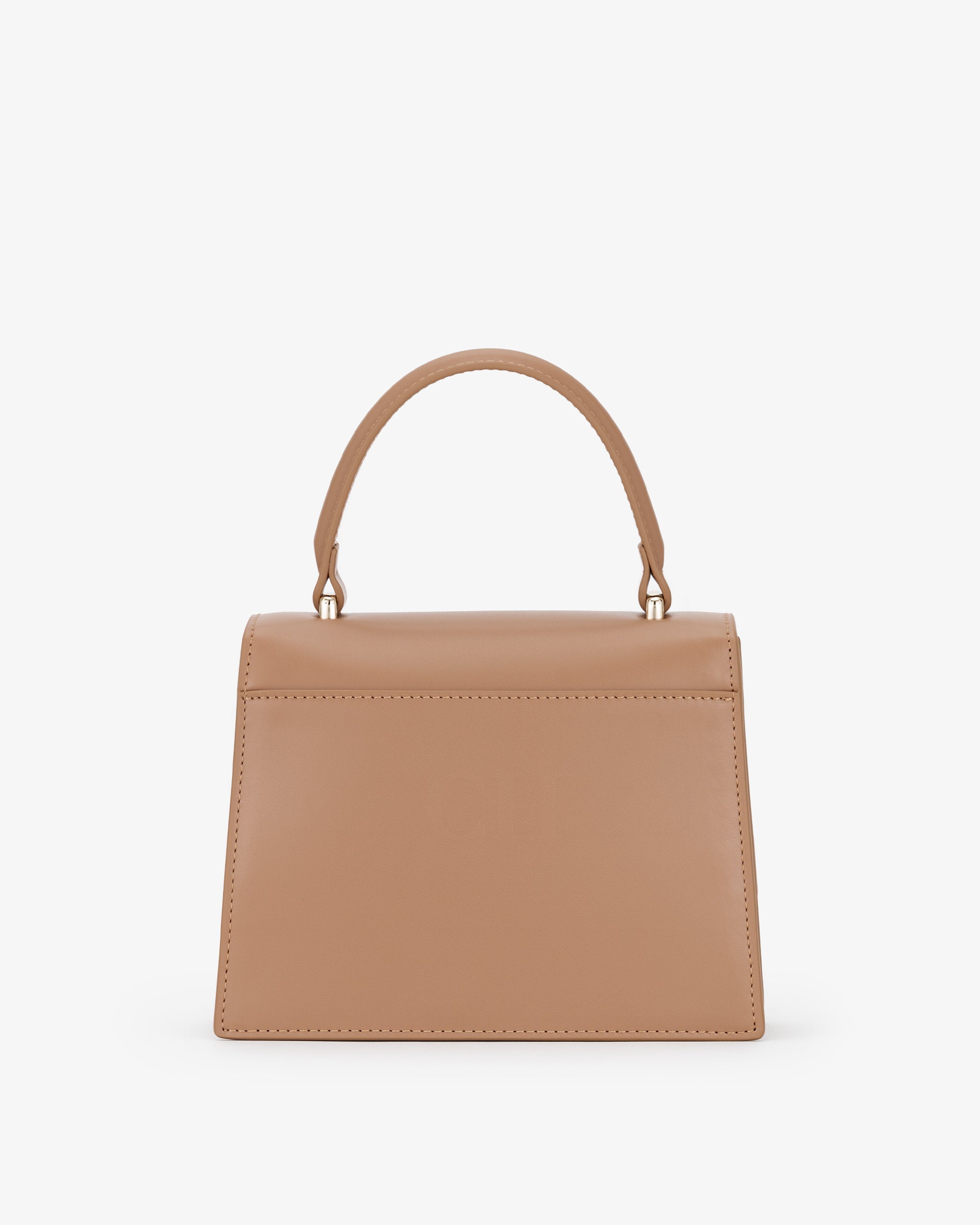 Evening Bag in Mocha with Personalised Hardware