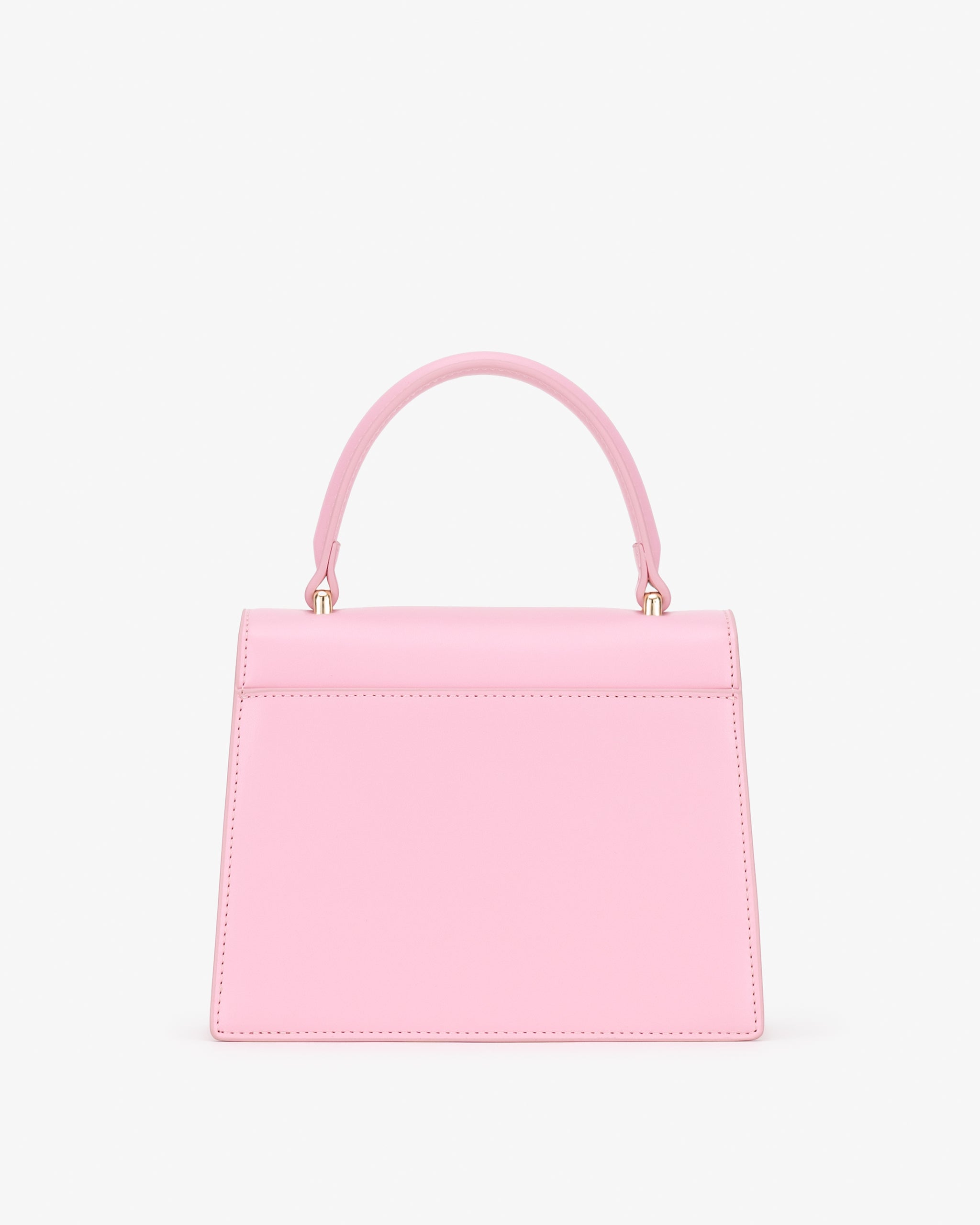 Evening Bag in Pink with Personalised Hardware