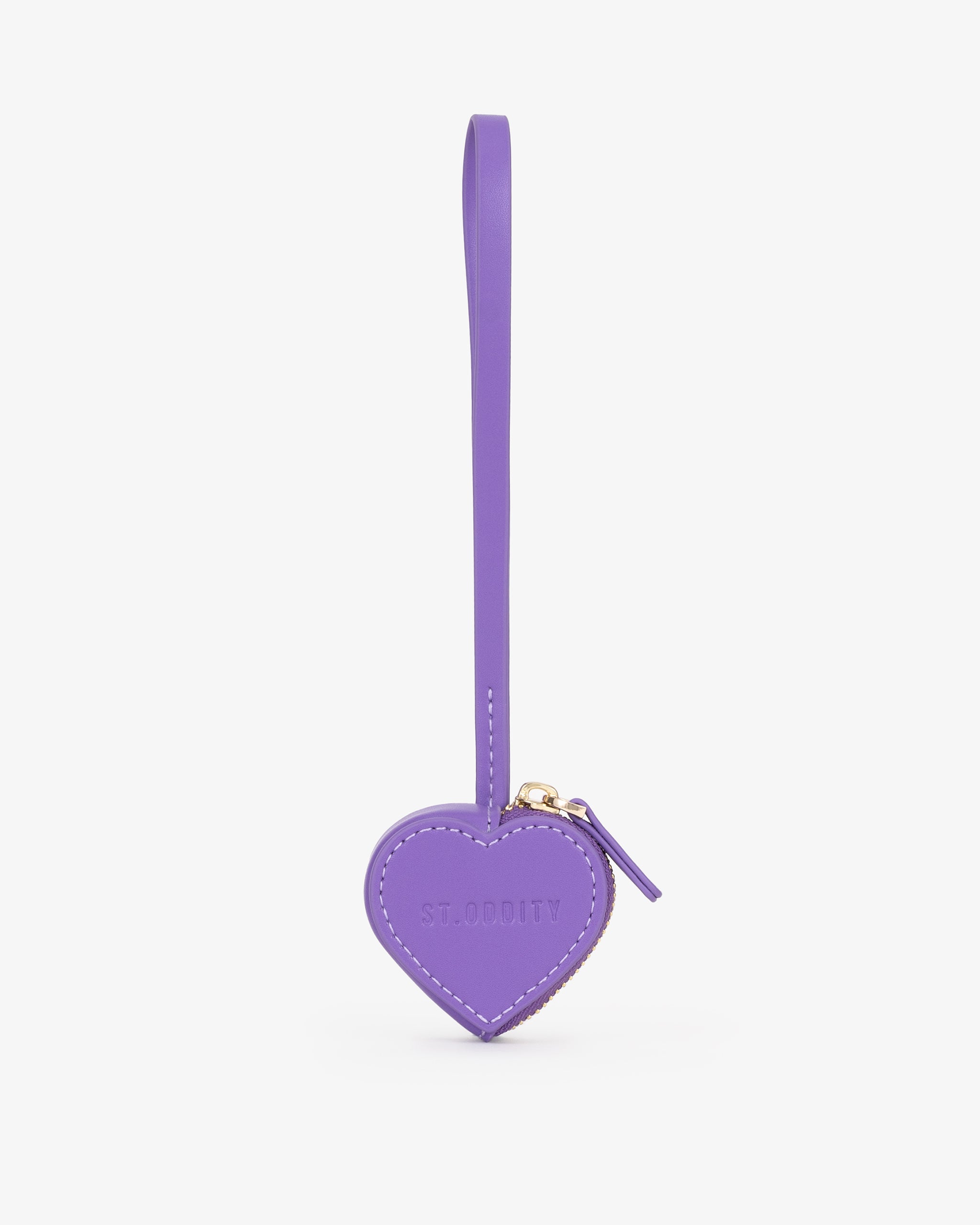 Heart Charm in Purple