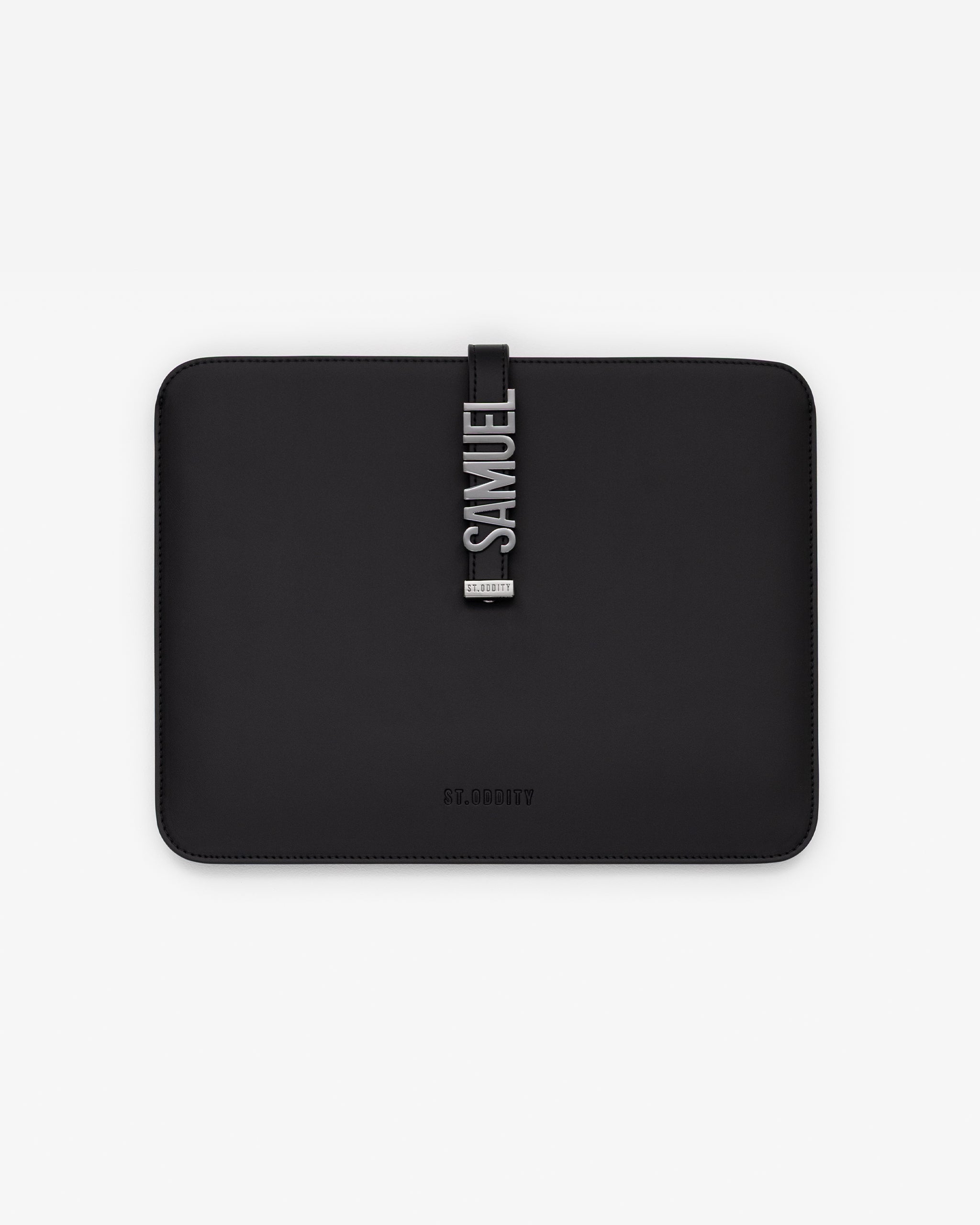 Pre-order (Mid-March): iPad 13" Sleeve in Black/Gunmetal with Personalised Hardware