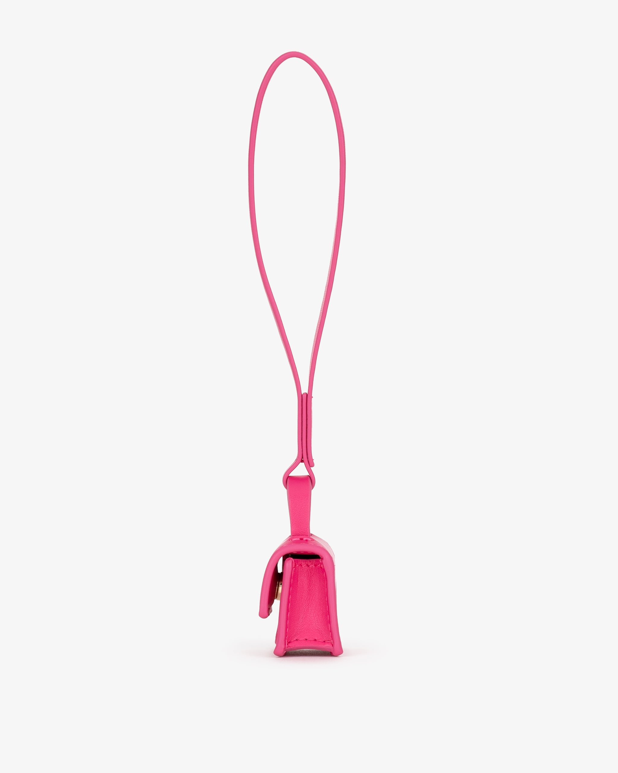 Micro Evening Bag Charm in Hot Pink