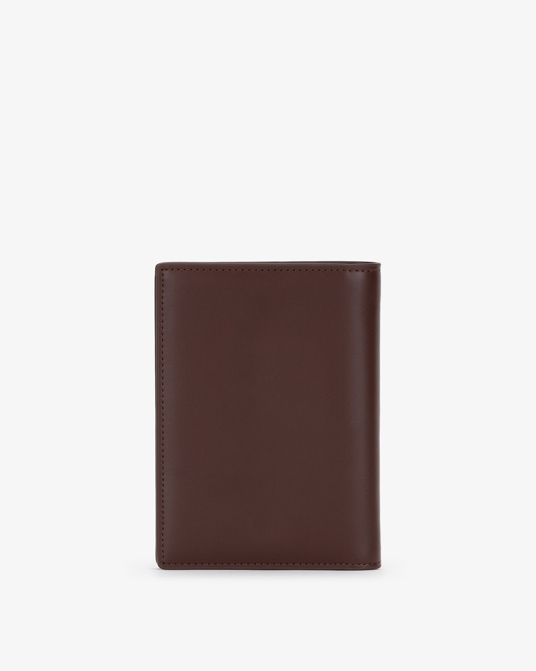 Pre-order (Early December): Travel Wallet in Brown with Personalised Hardware