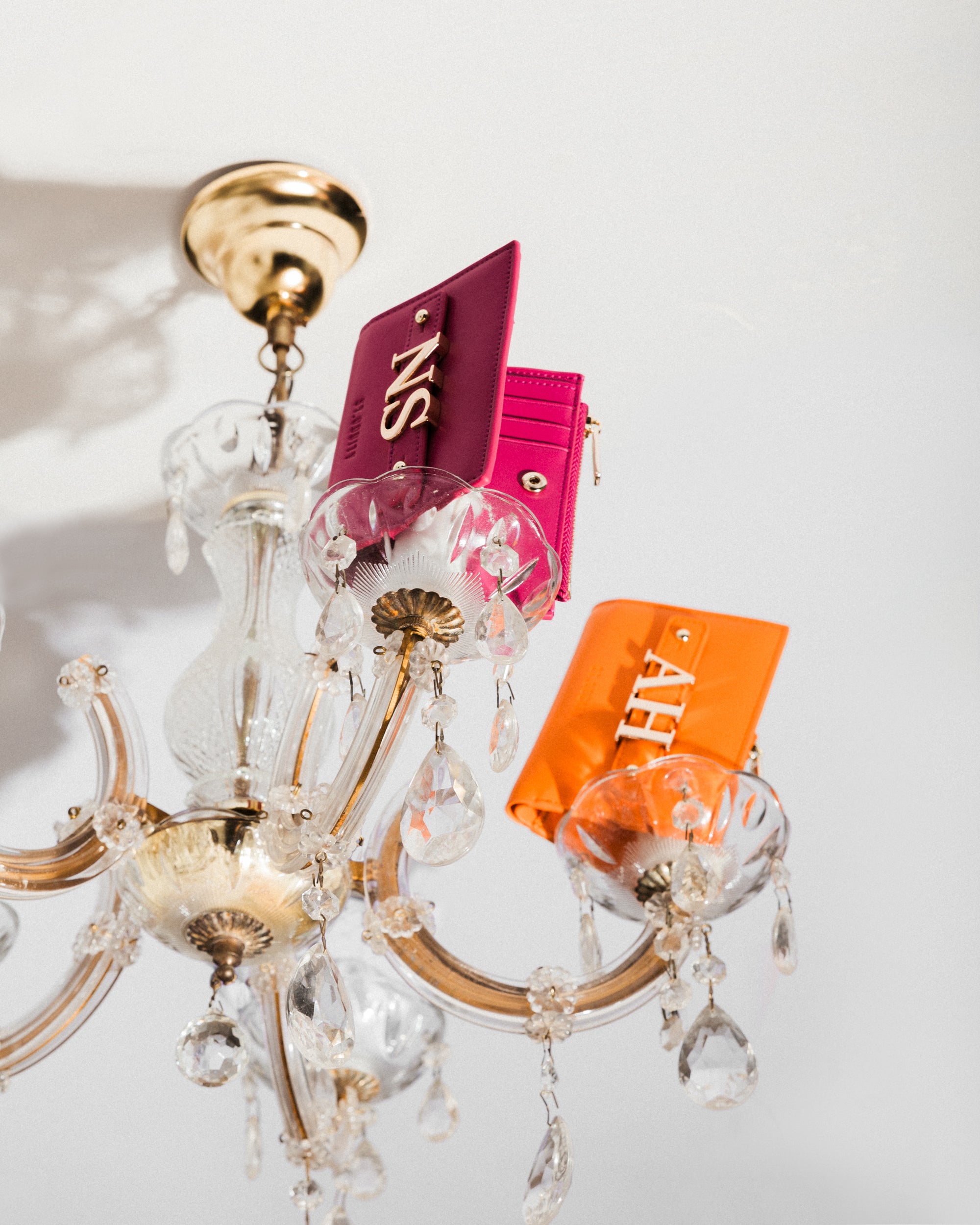 Wallet in Fuchsia with Personalised Hardware