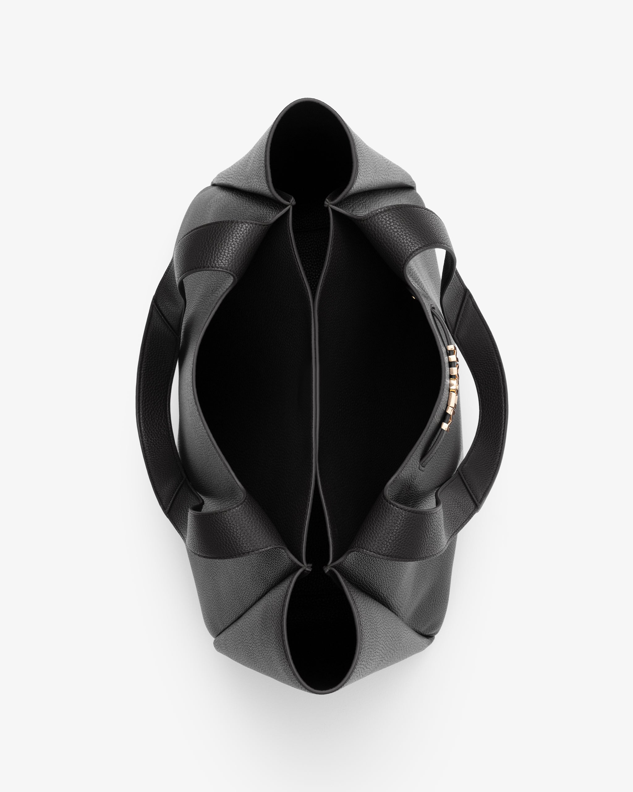 Pre-order (Early December): XL Casual Tote in Black/Gold with Personalised Hardware