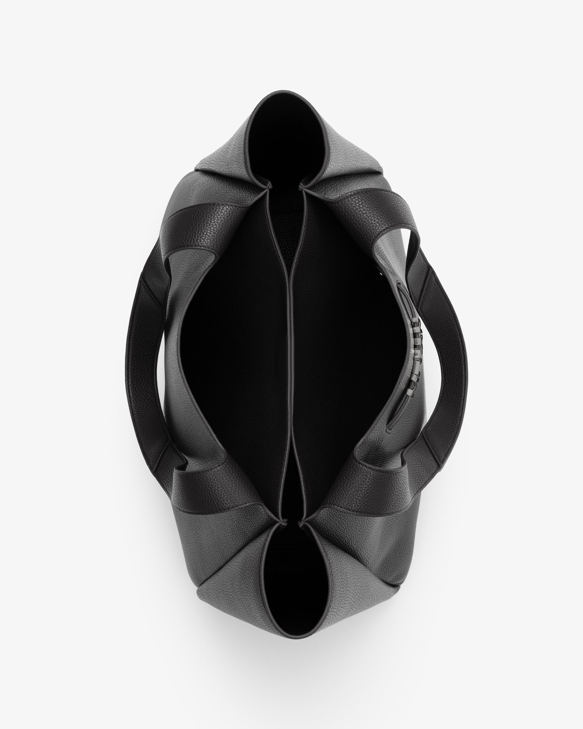 Pre-order (Early December): XL Casual Tote in Black/Gunmetal with Personalised Hardware