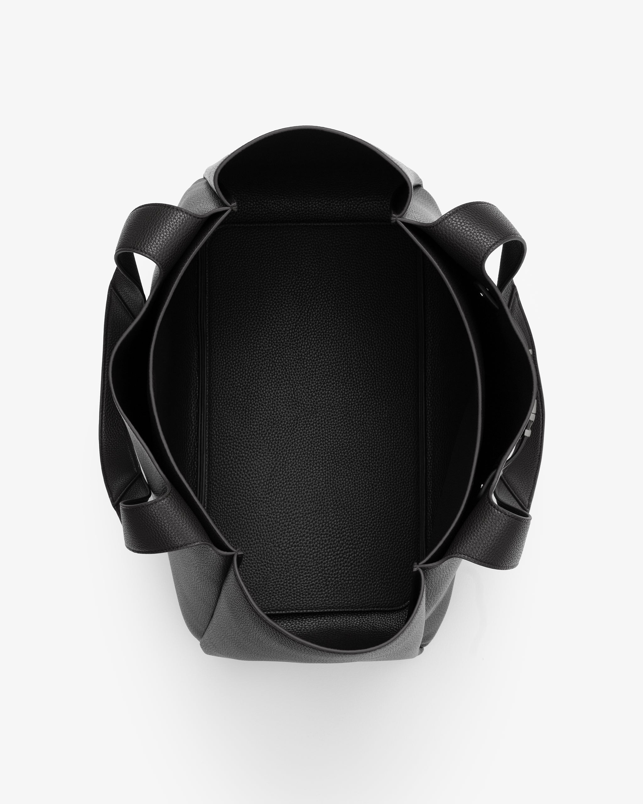 Pre-order (Early December): XL Casual Tote in Black/Gunmetal with Personalised Hardware