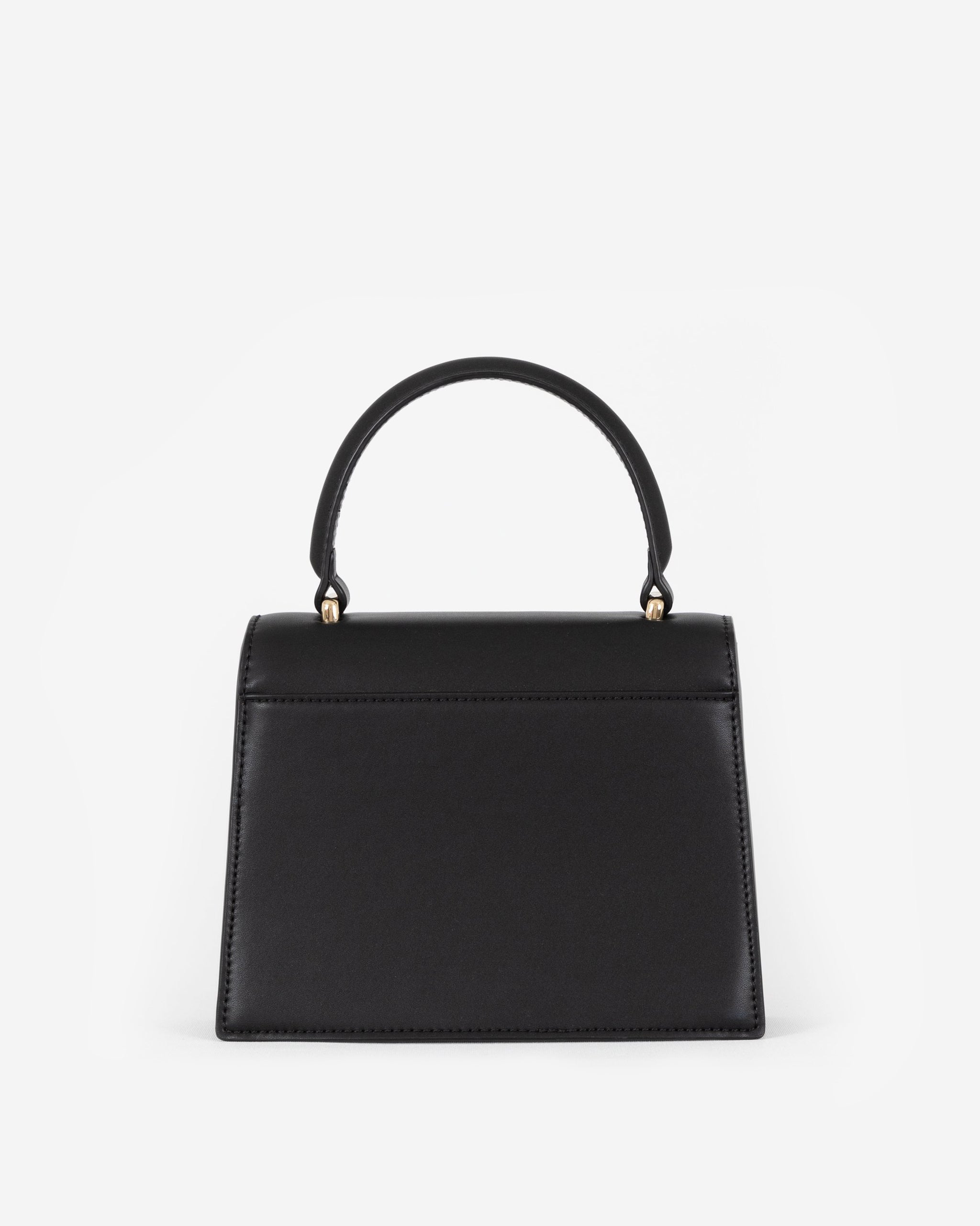 Evening Bag in Black/Gold with Personalised Hardware