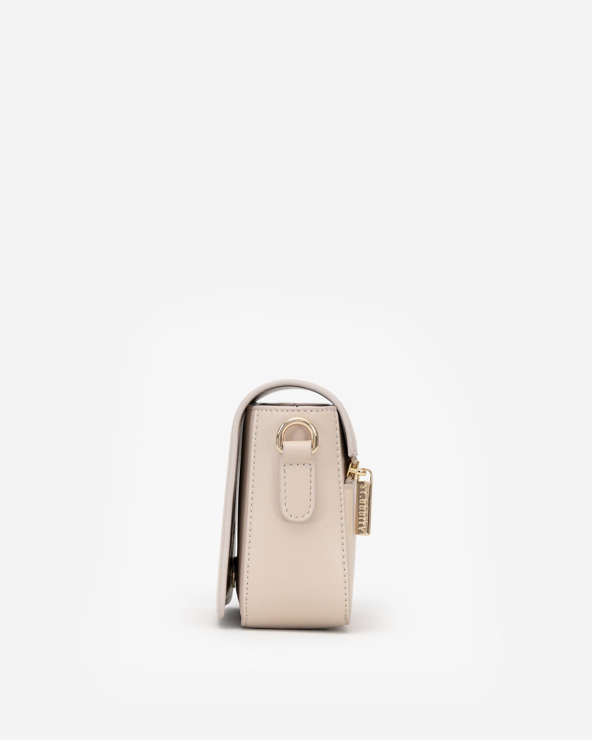 Crossbody Bag in Light Sand with Personalised Hardware