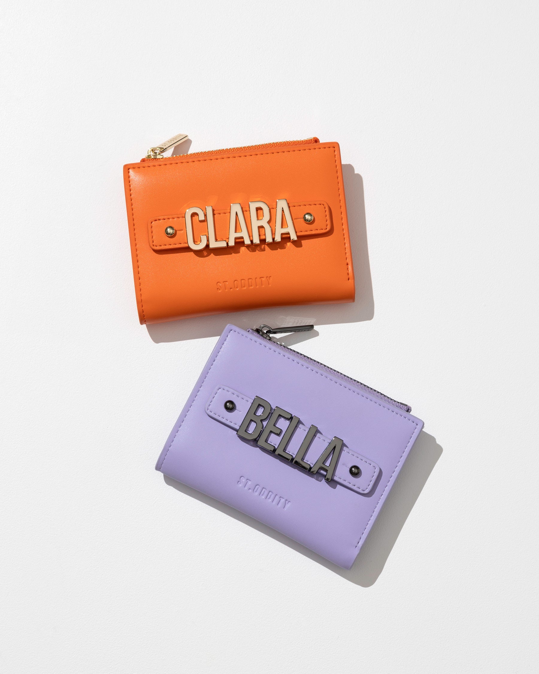 Wallet in Lavender with Personalised Hardware