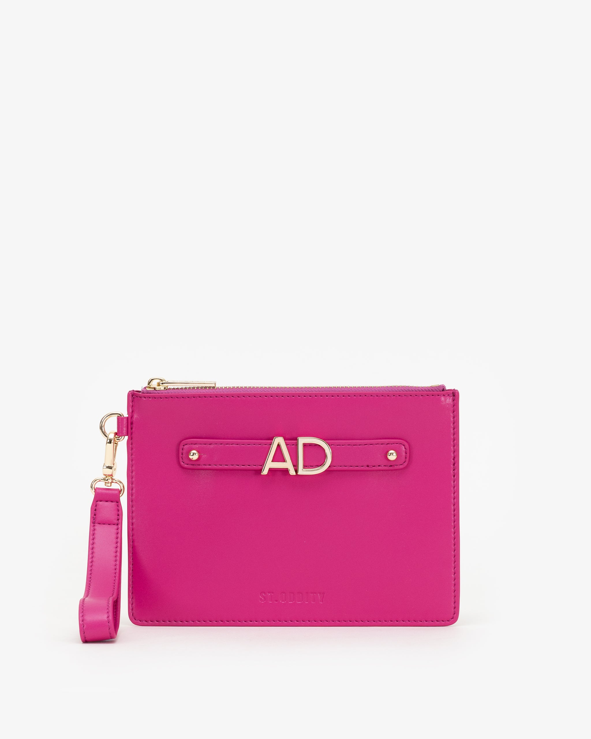 Pouch in Fuchsia with Personalised Hardware