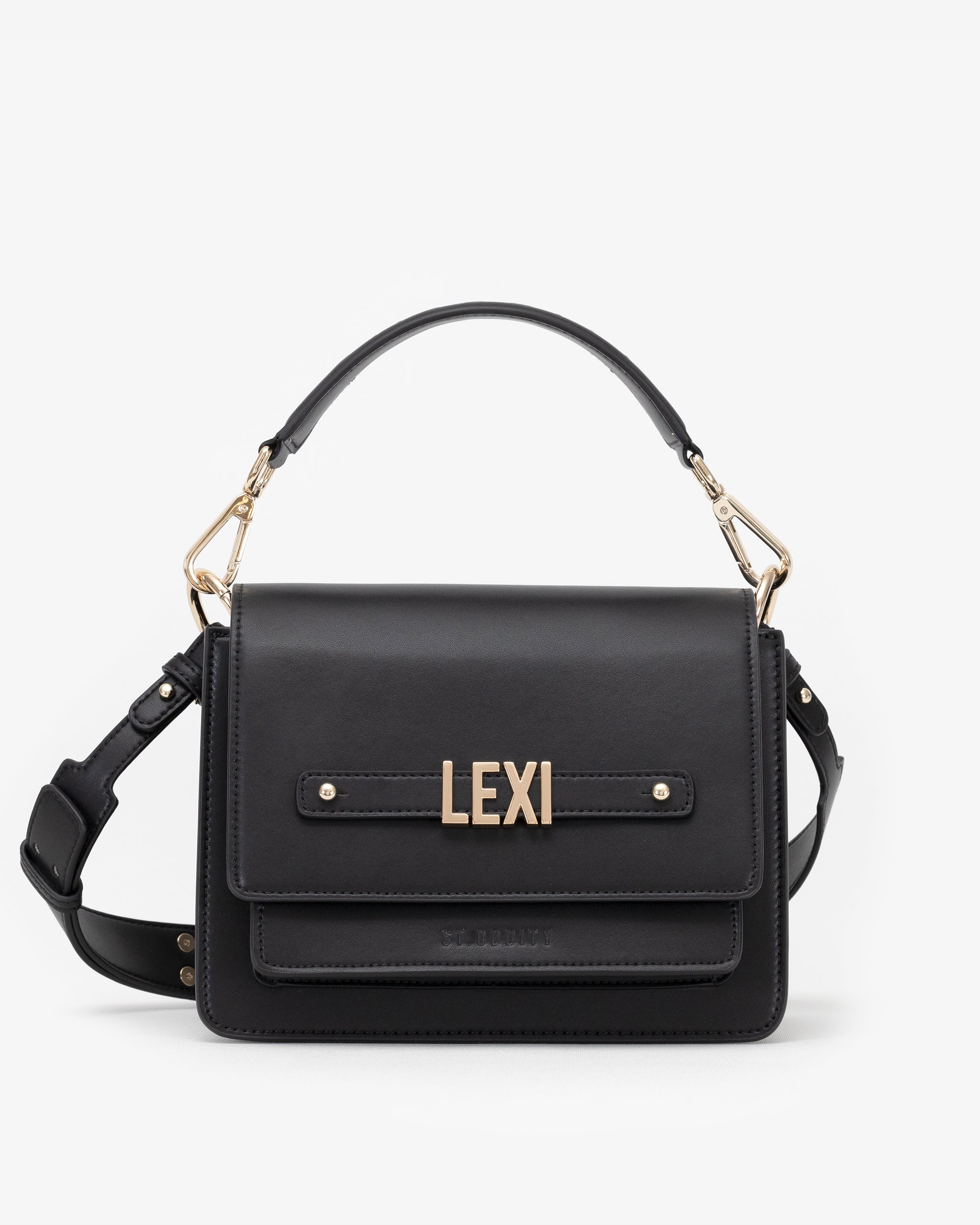 Oughton Paddock Lux Shoulder Bag Black