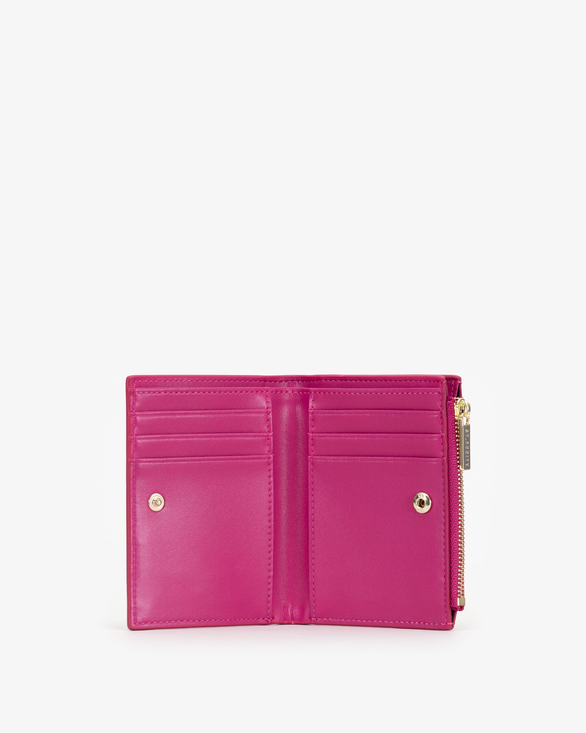 Wallet in Fuchsia with Personalised Hardware
