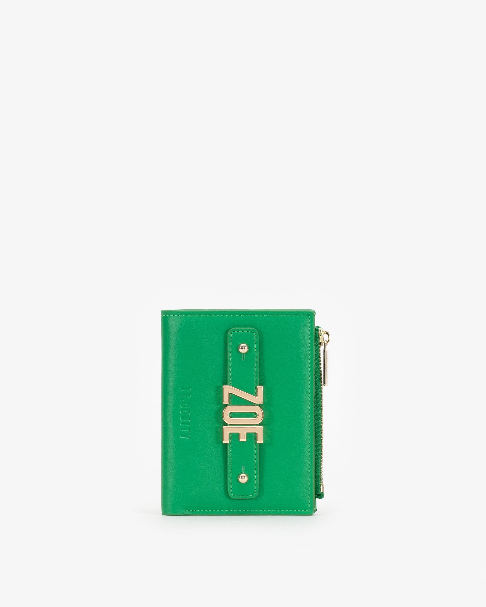 Pre-order (Mid-May): Wallet in Grass Green with Personalised Hardware