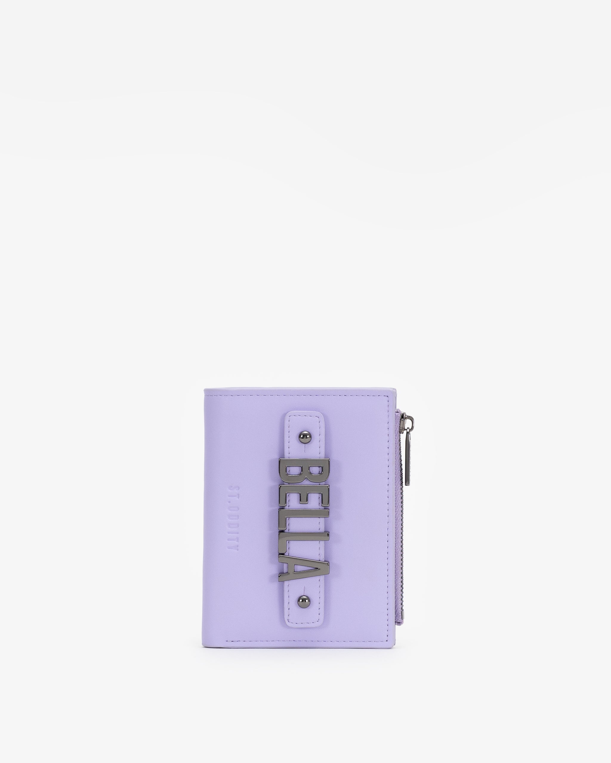 Wallet in Lavender with Personalised Hardware
