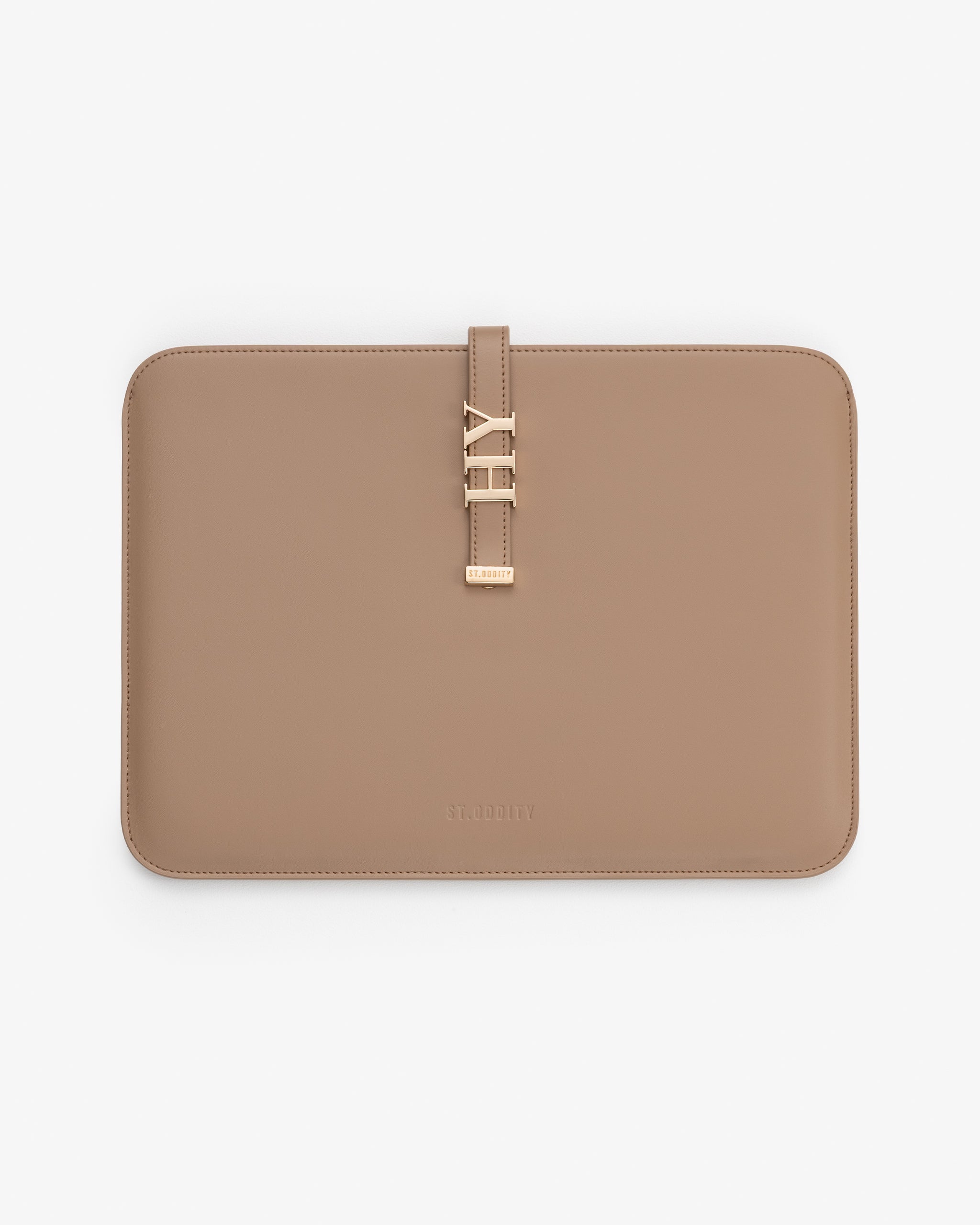 Pre-order (Mid-March): 13"/14" Laptop Sleeve in Mocha with Personalised Hardware