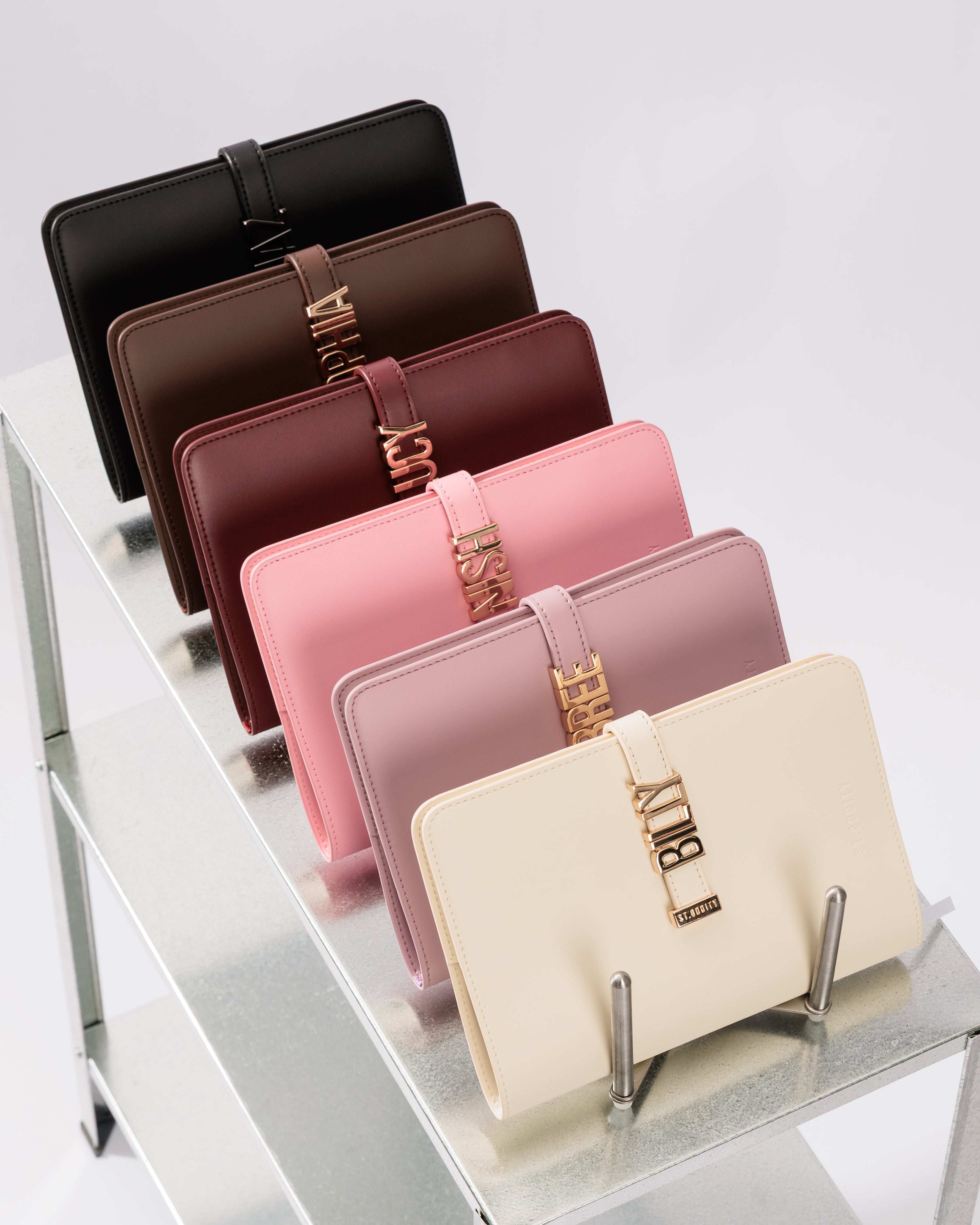 A5 Notebook in Pink with Personalised Hardware