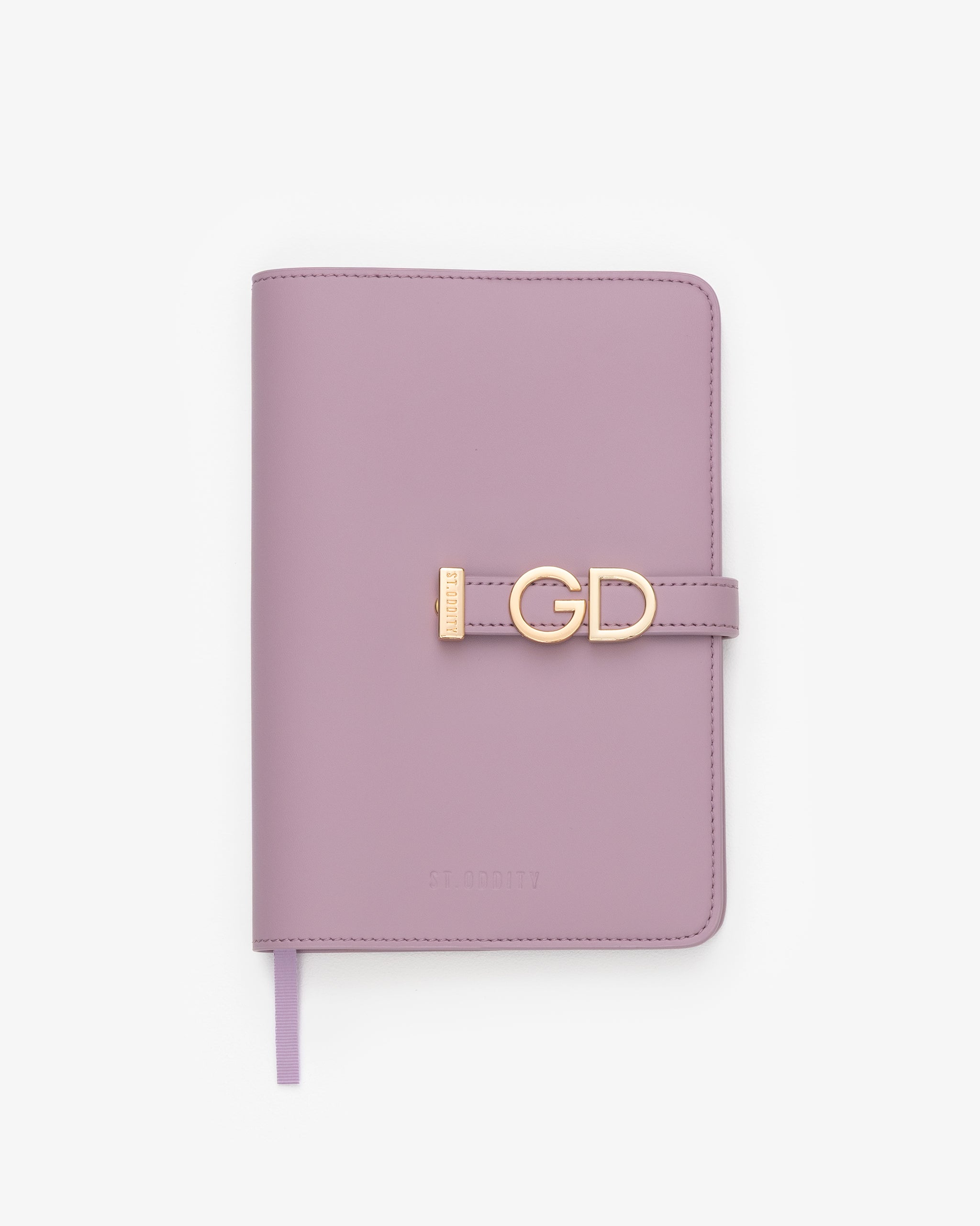 A5 Notebook in Lilac with Personalised Hardware