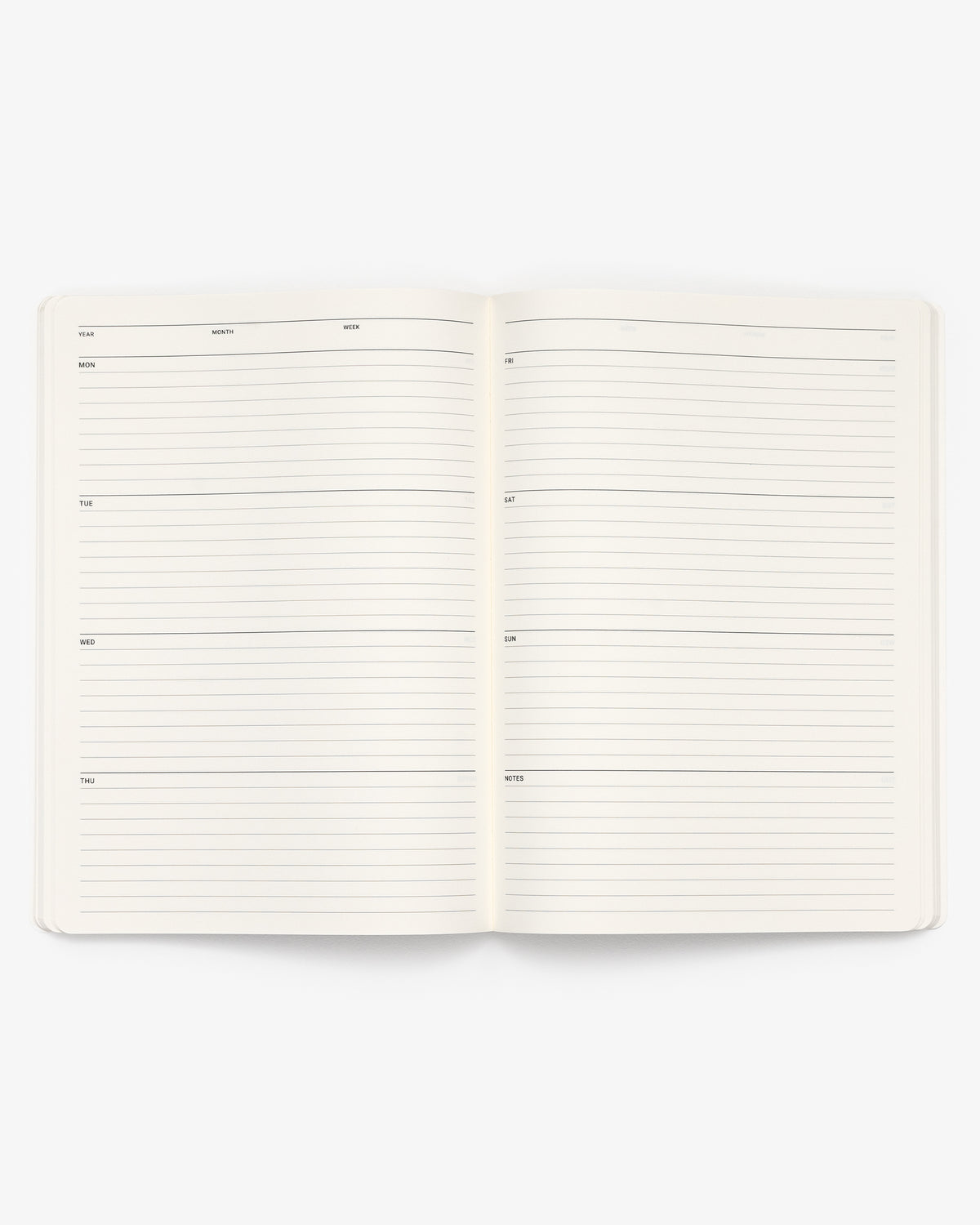 A4 Notebook Refill - Weekly Planner – St. Oddity