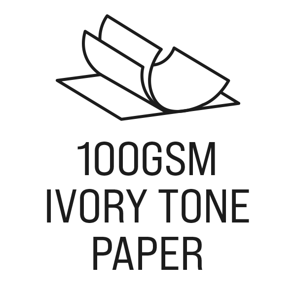 100gsm ivory tone paper