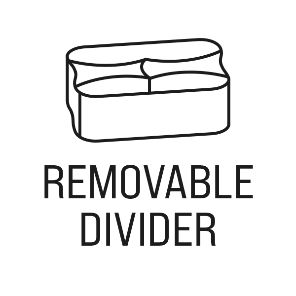 Removable divider