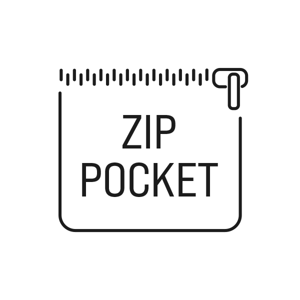 Zip pocket