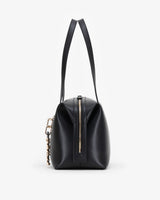 Bowling Bag in Black with Personalised Hardware