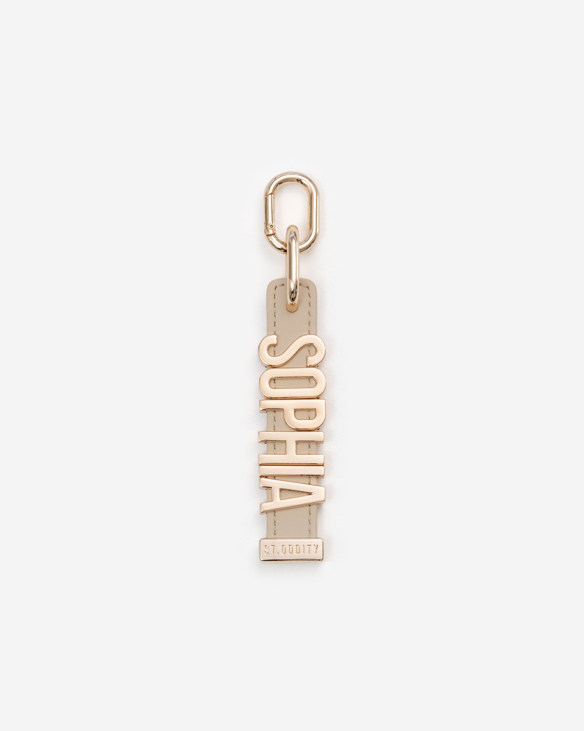 Pre-order (Early May): Charm in Light Sand with Personalised Hardware