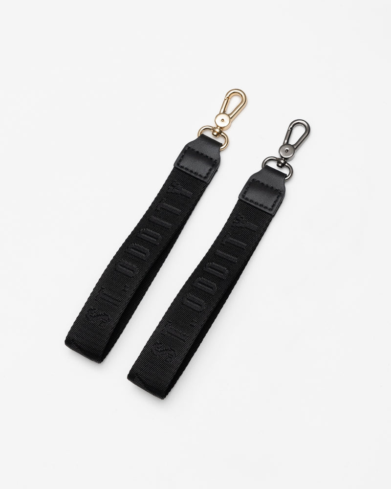 Hand Street Strap in All Black/Gold