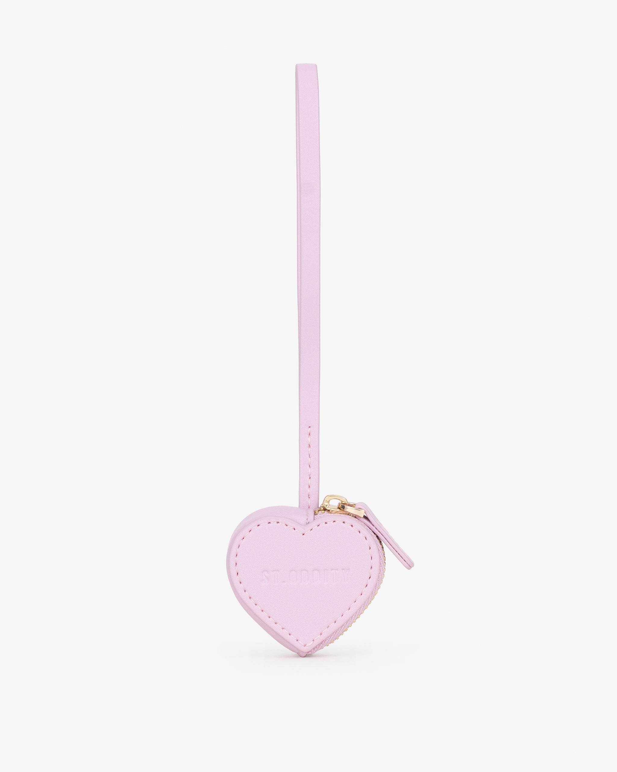 Heart Charm in Baby Pink