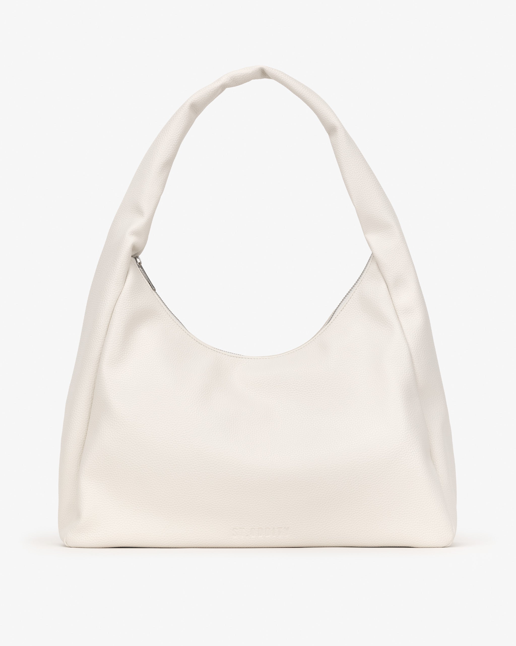 Off White Hobo Bag on a white background