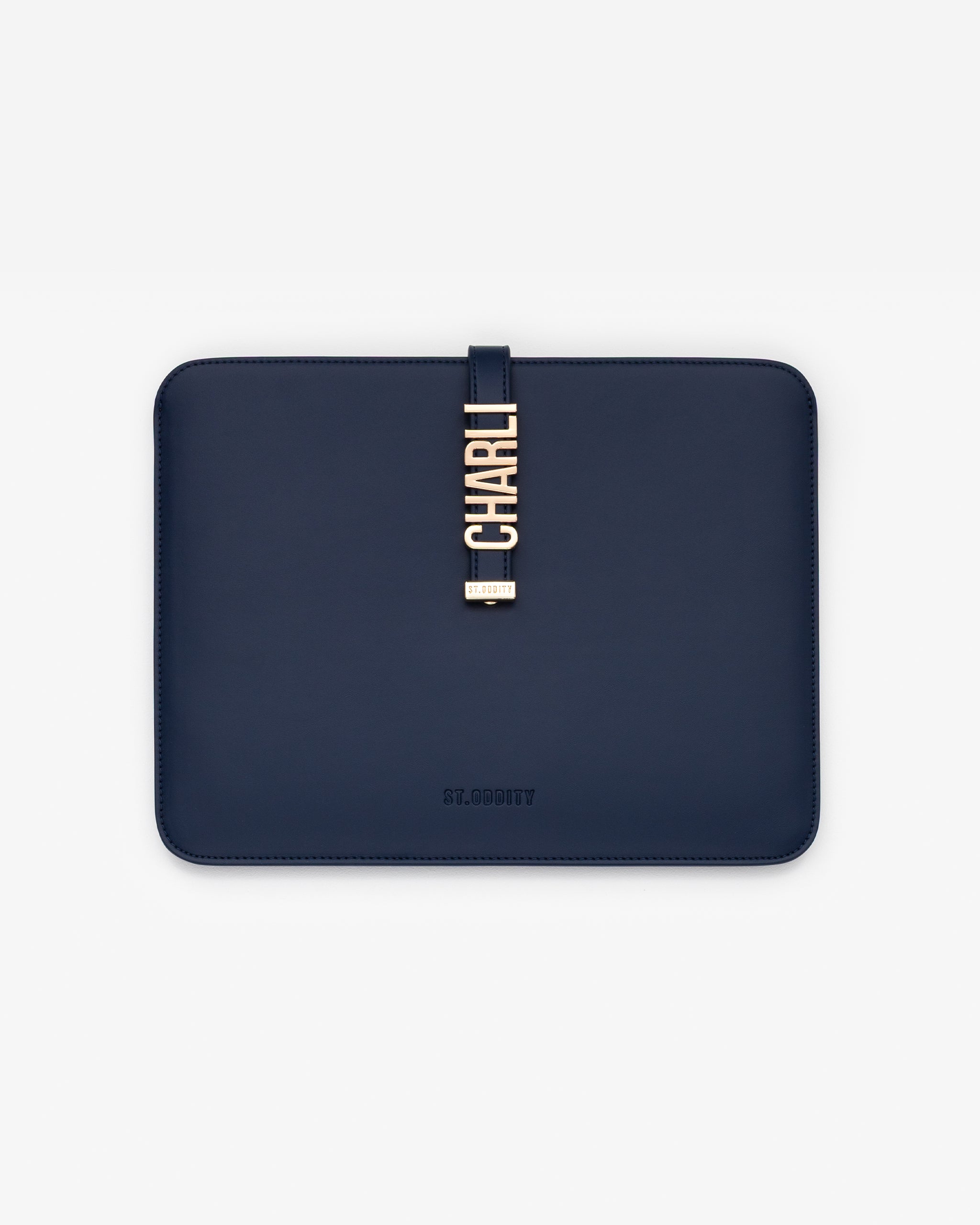 Pre-order (Mid-March): iPad 13" Sleeve in Navy with Personalised Hardware