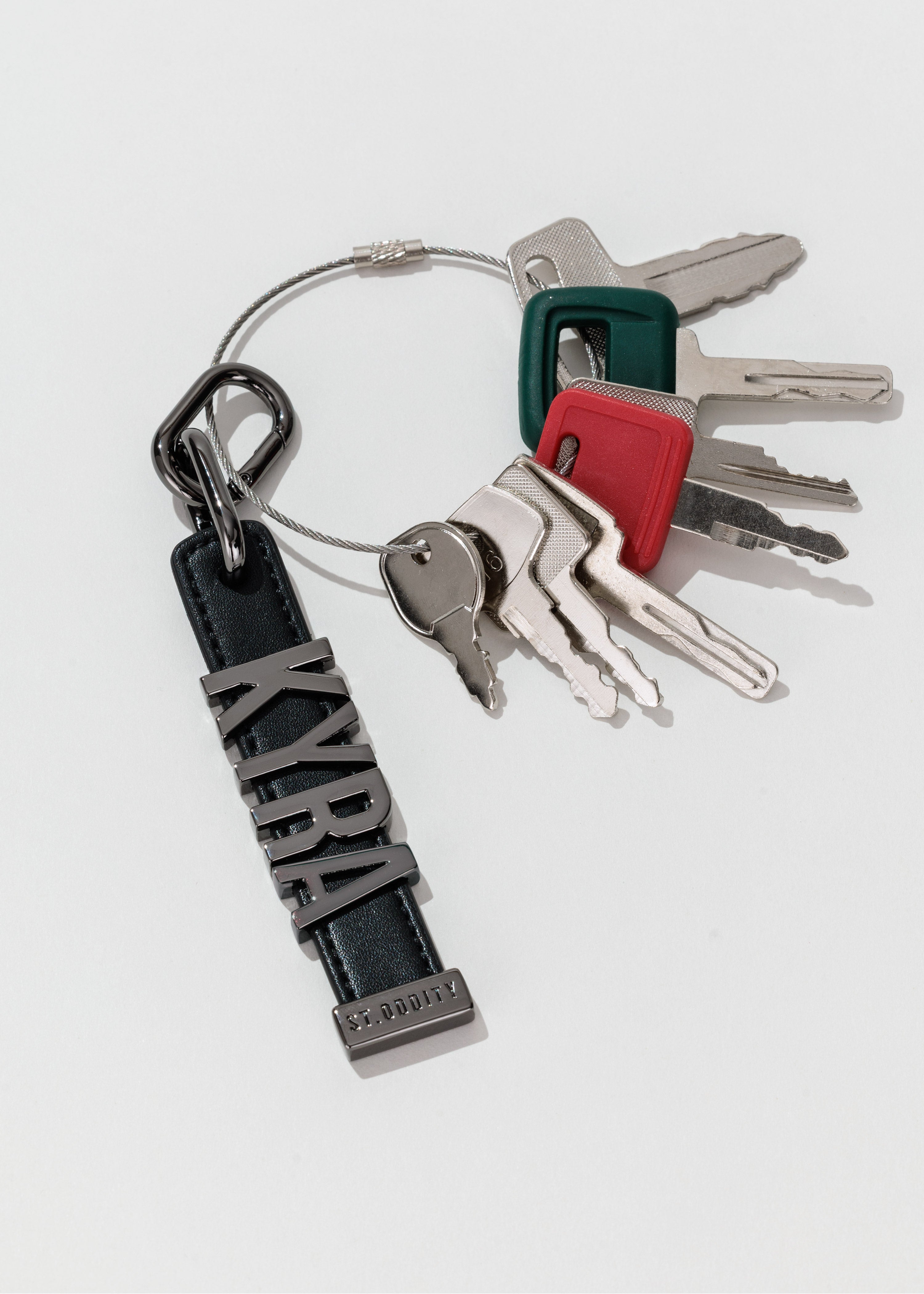 Charm in Black/Gunmetal with Personalised Hardware