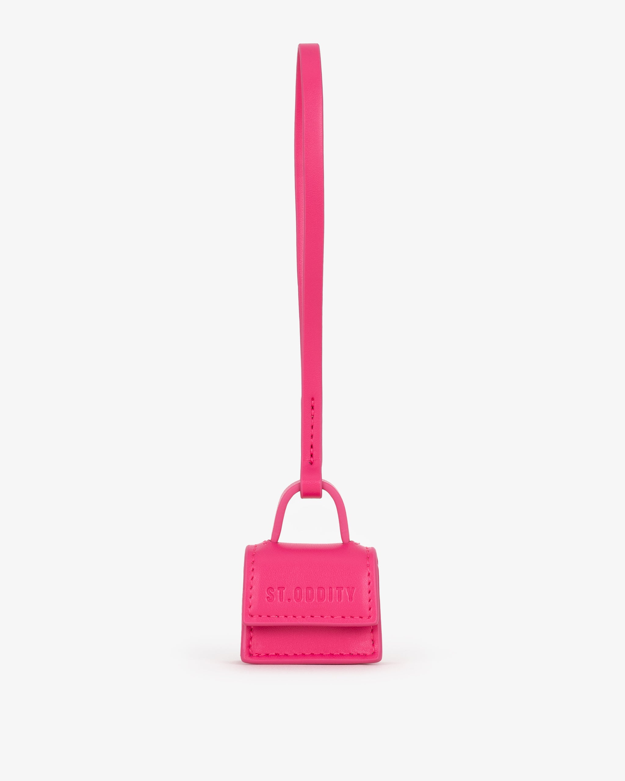 Micro Evening Bag Charm in Hot Pink