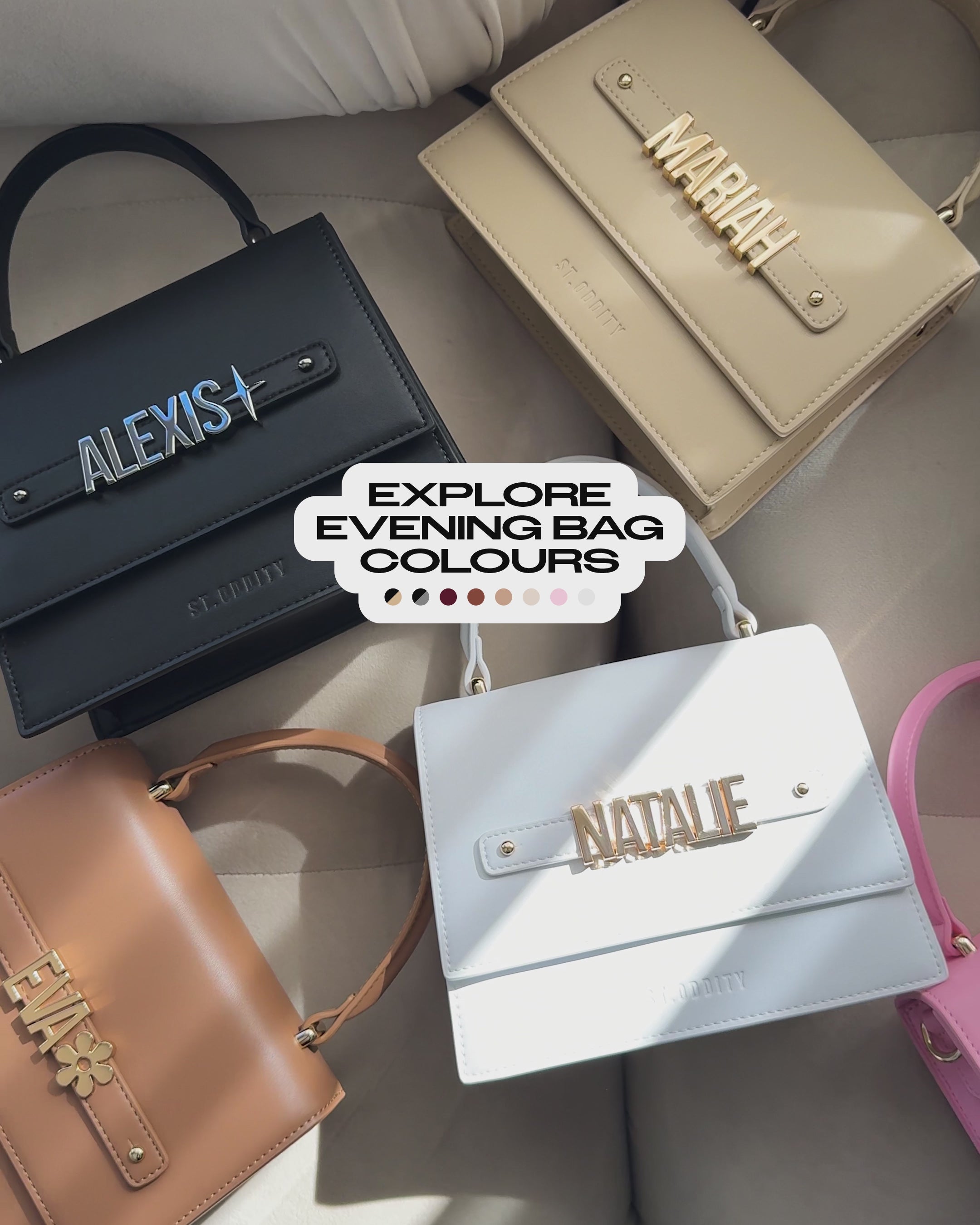 Explore Evening Bag Colours