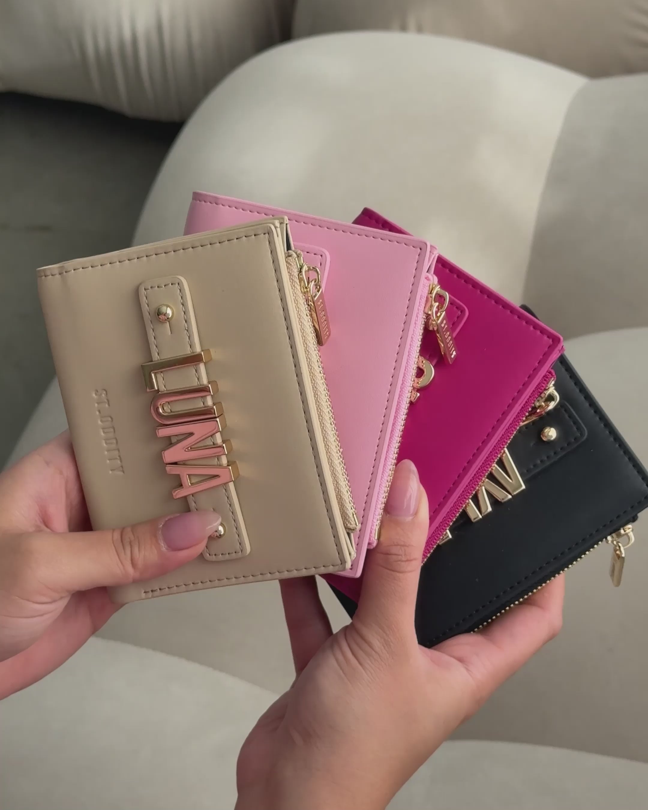 Wallet in Light Sand