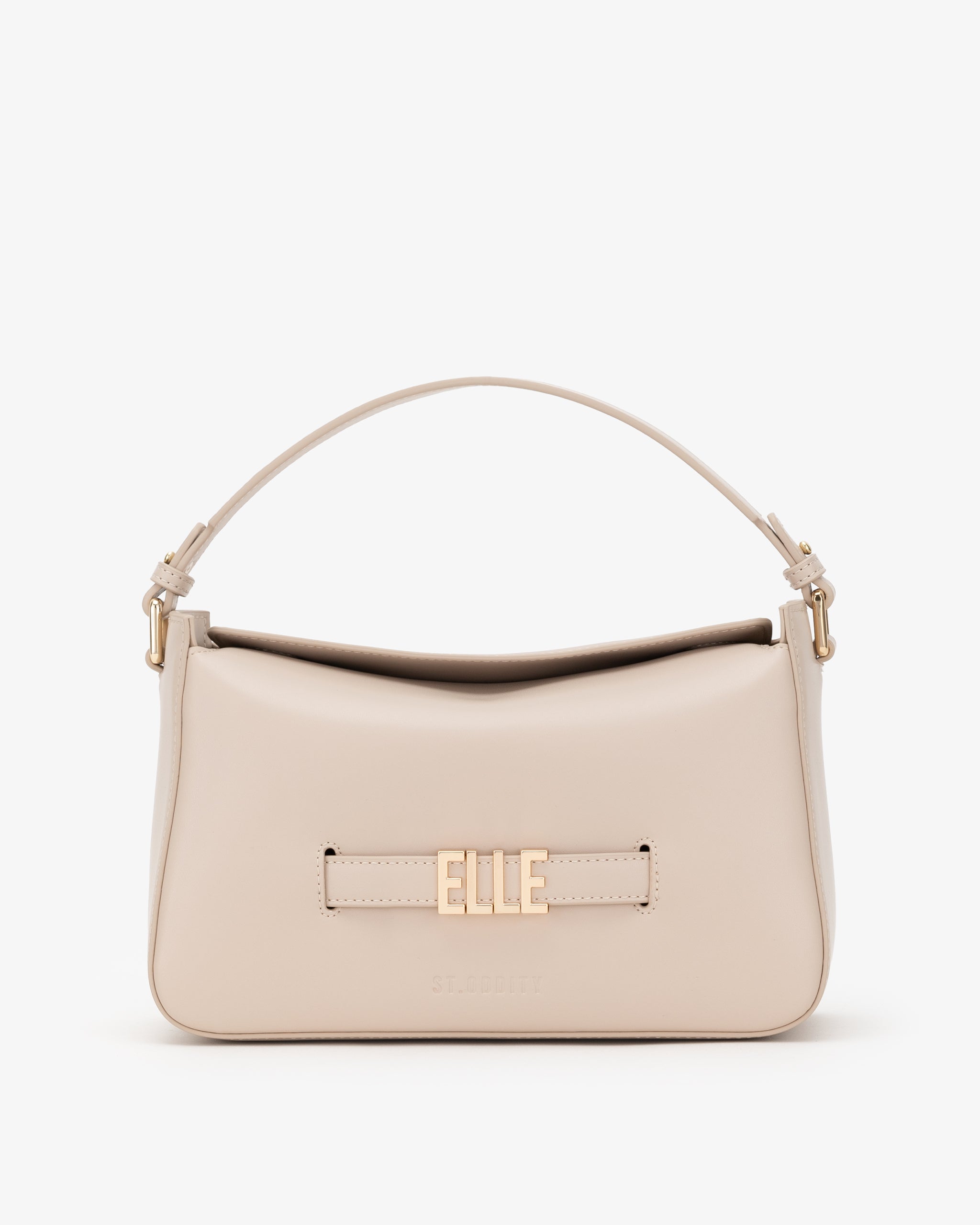 Pre-order (Mid-December): Slouch Bag in Ecru with Personalised Hardware