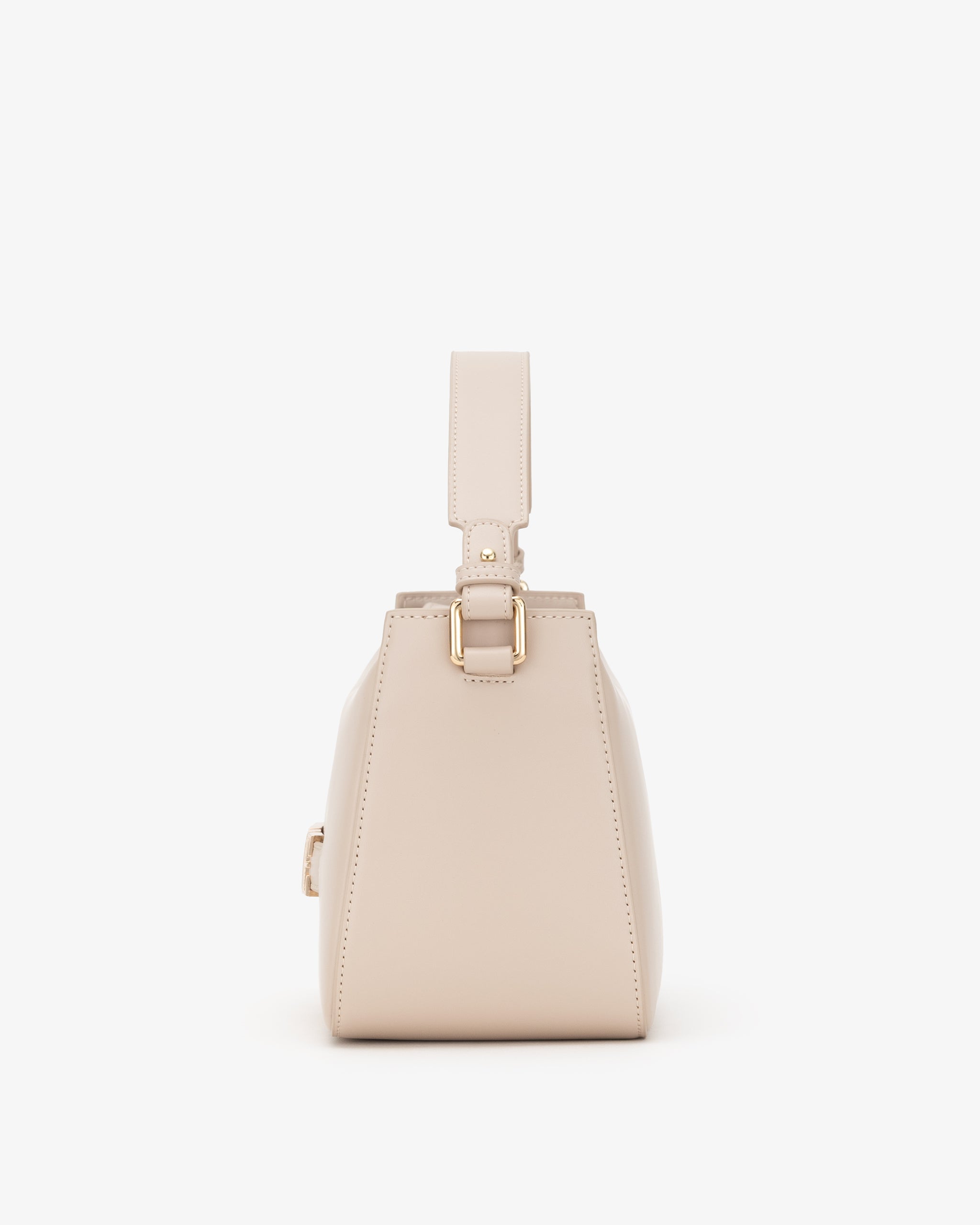 Pre-order (Mid-December): Slouch Bag in Ecru with Personalised Hardware