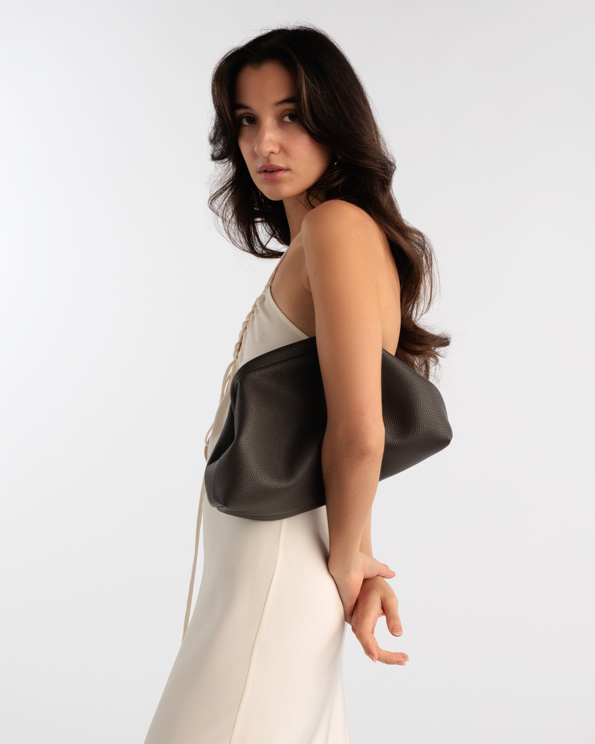 Soft Clutch in Slate