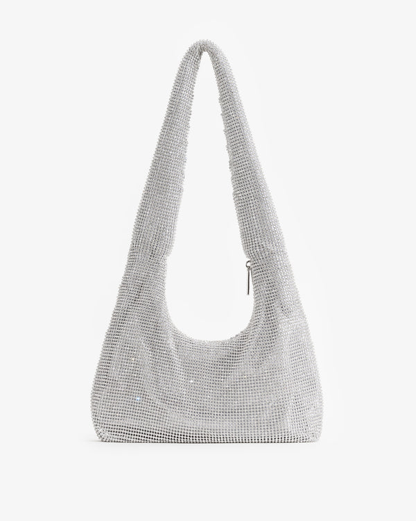Soft Shoulder Bag in Crystal