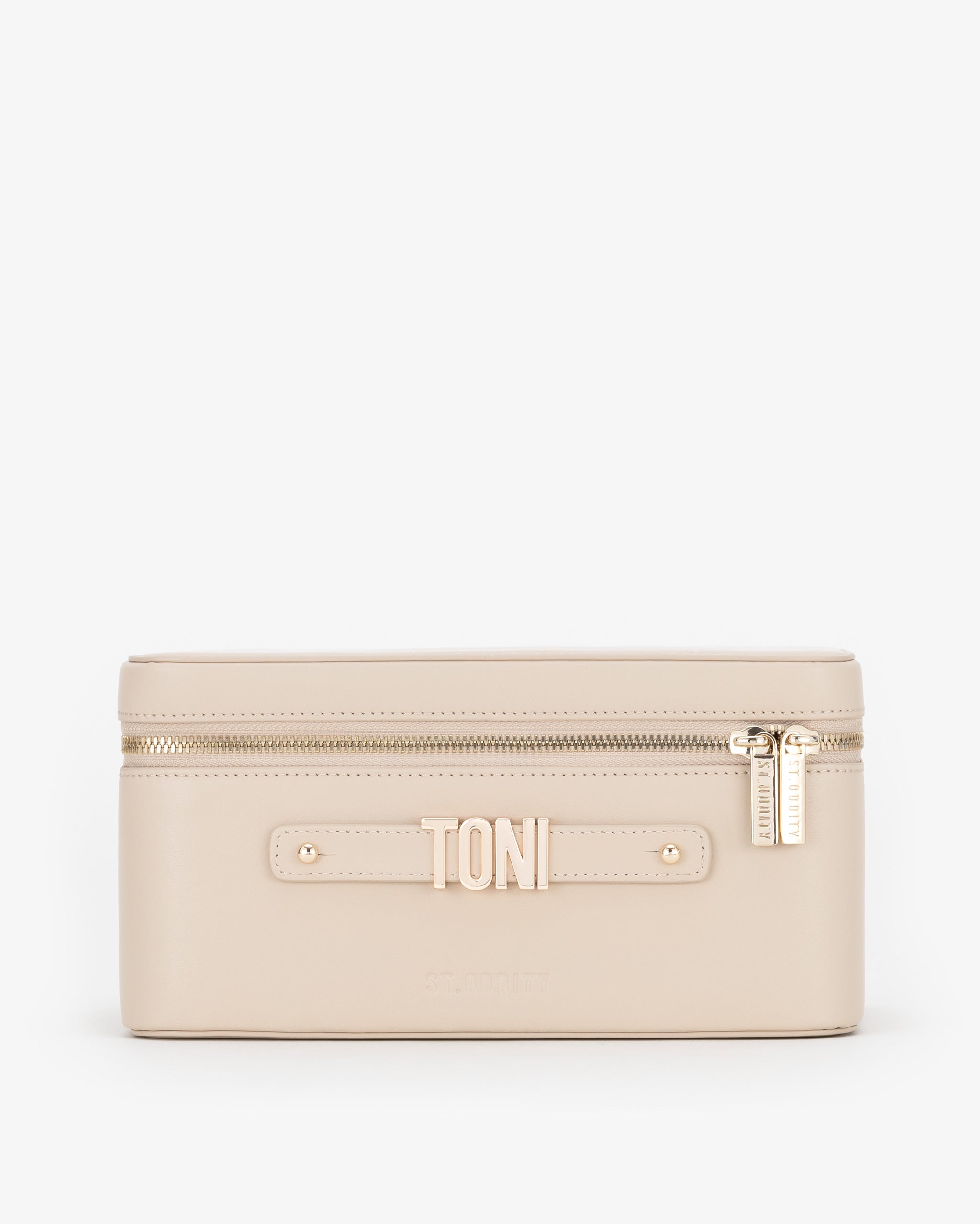 Pre-order (Mid-May): Vanity Case in Light Sand with Personalised Hardware