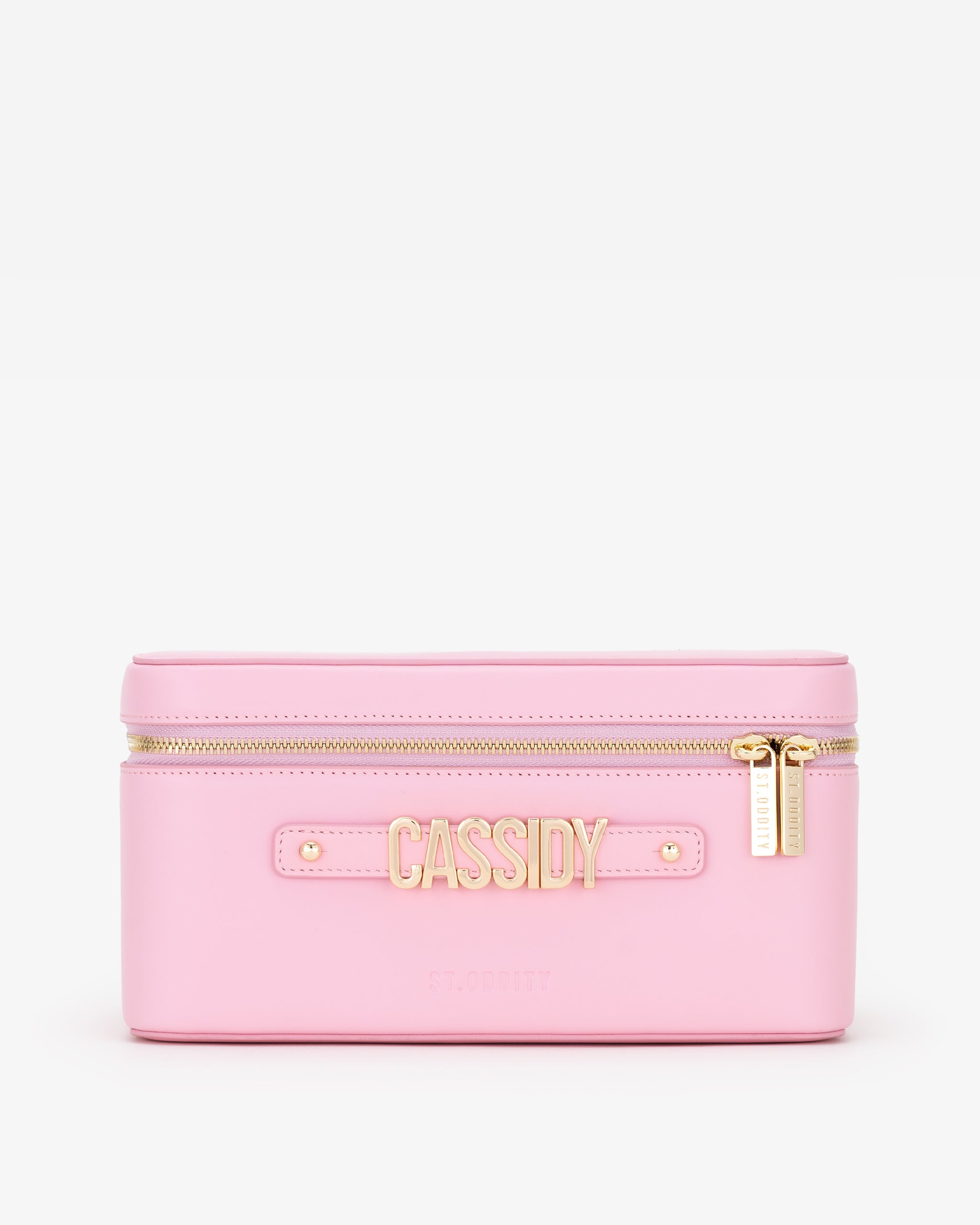 Pre-order (Mid-March): Vanity Case in Pink with Personalised Hardware