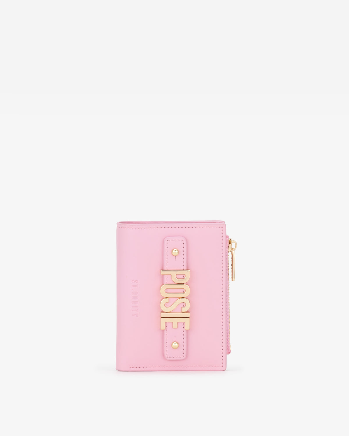 Wallet in Pink with Personalised Hardware – St. Oddity