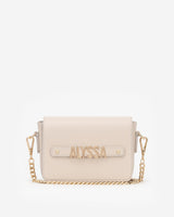 Crossbody Bag in Light Sand with Personalised Hardware